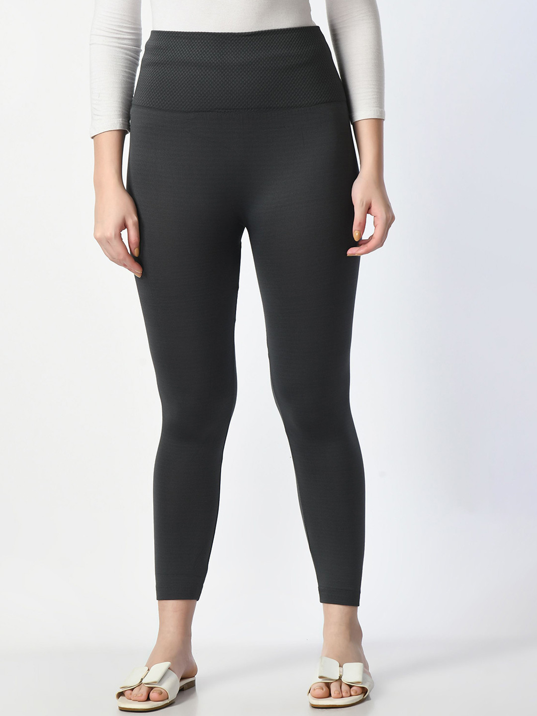 Otrain Women's Plus Size Fleece Lined Leggings Yoga Pants