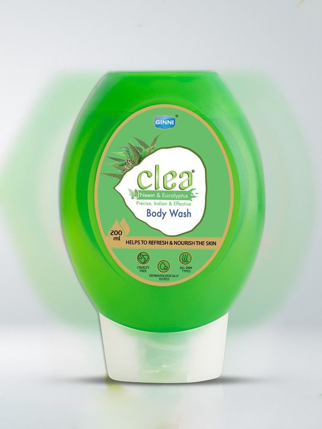 Clea Set Of 3 Neem & Eucalyptus Body Wash Nourish The Skin-200ml Each