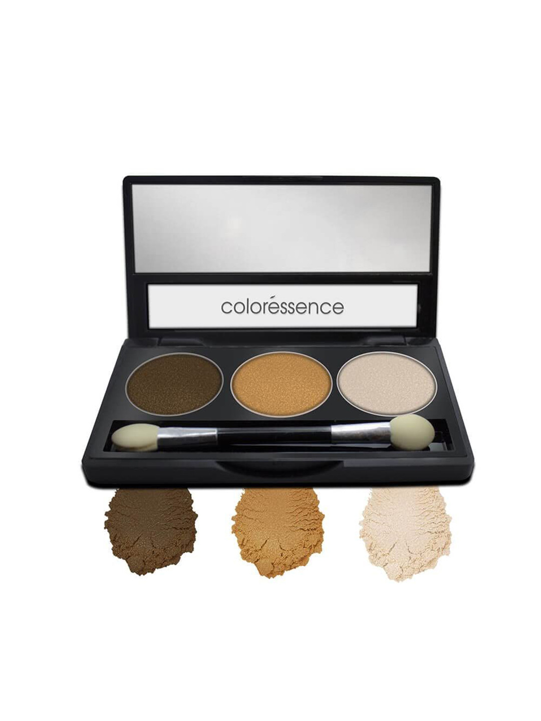 Coloressence Satin Eye Shadow Palette  - 7.5 g - Earthy Tones