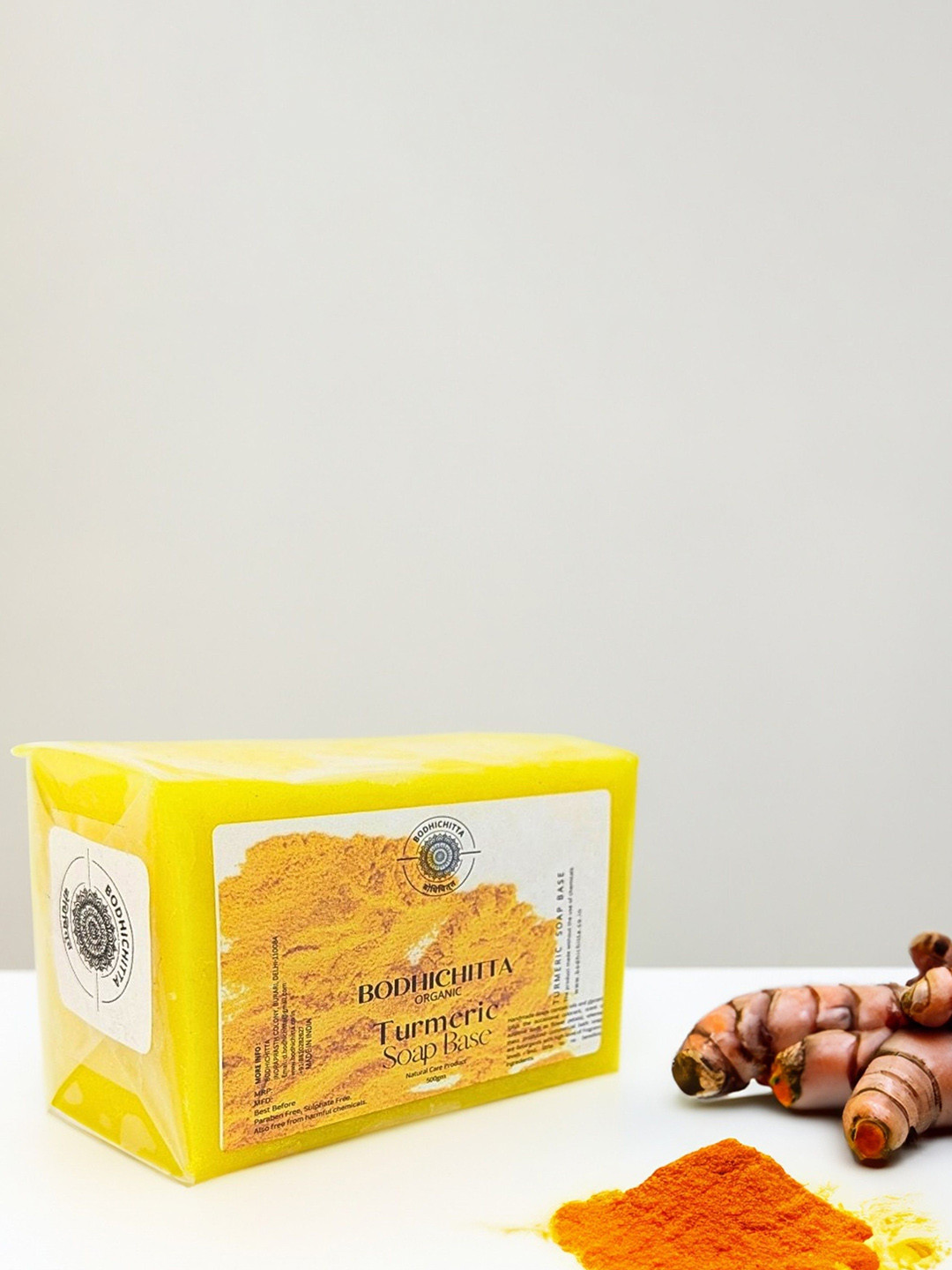 Bodhichitta Turmeric Melt Soap Base-500g