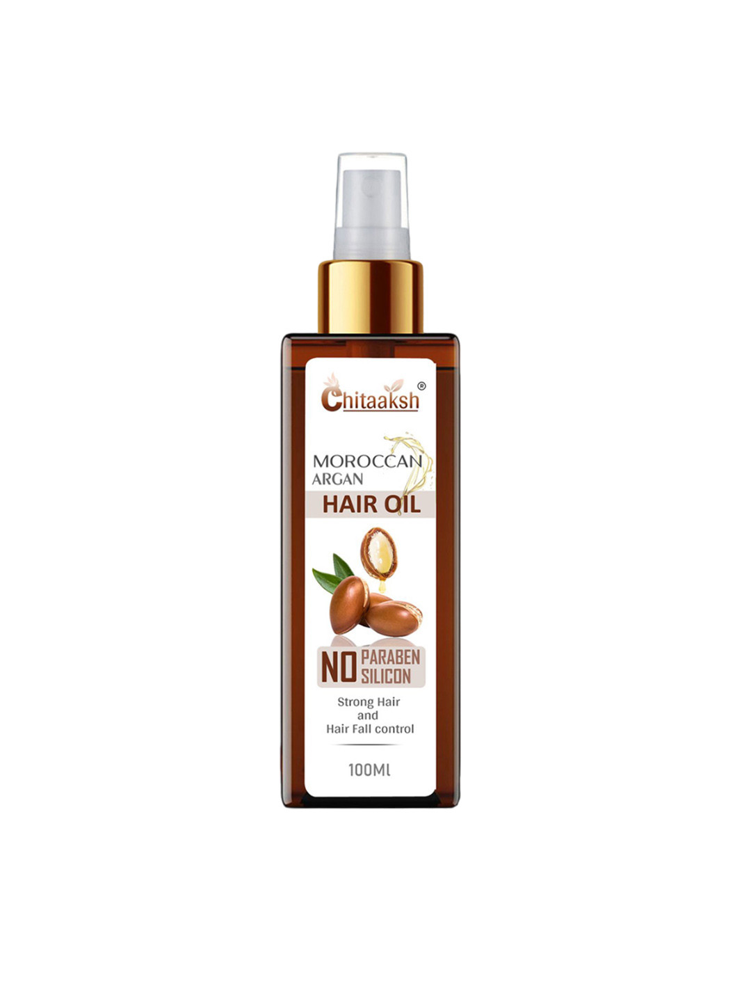 Chitaaksh Moroccan Argan Hair Oil With Avocado & Coconut Oil 100 ml