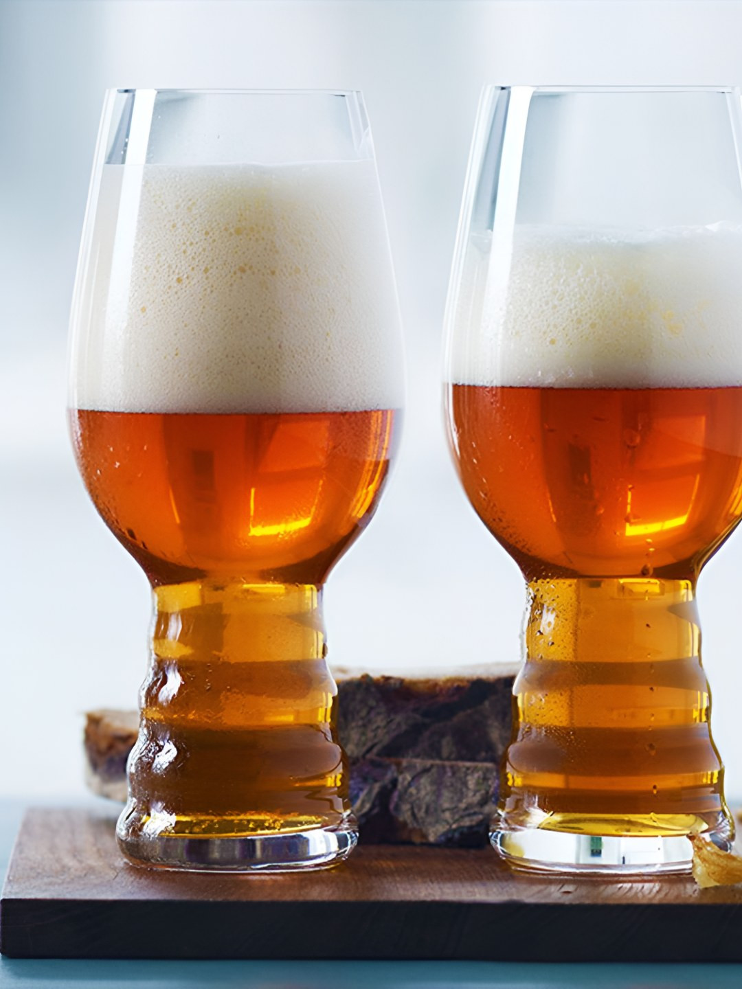 MELBIFY Transparent 2 Pieces Chalice Beer Glasses-500ml