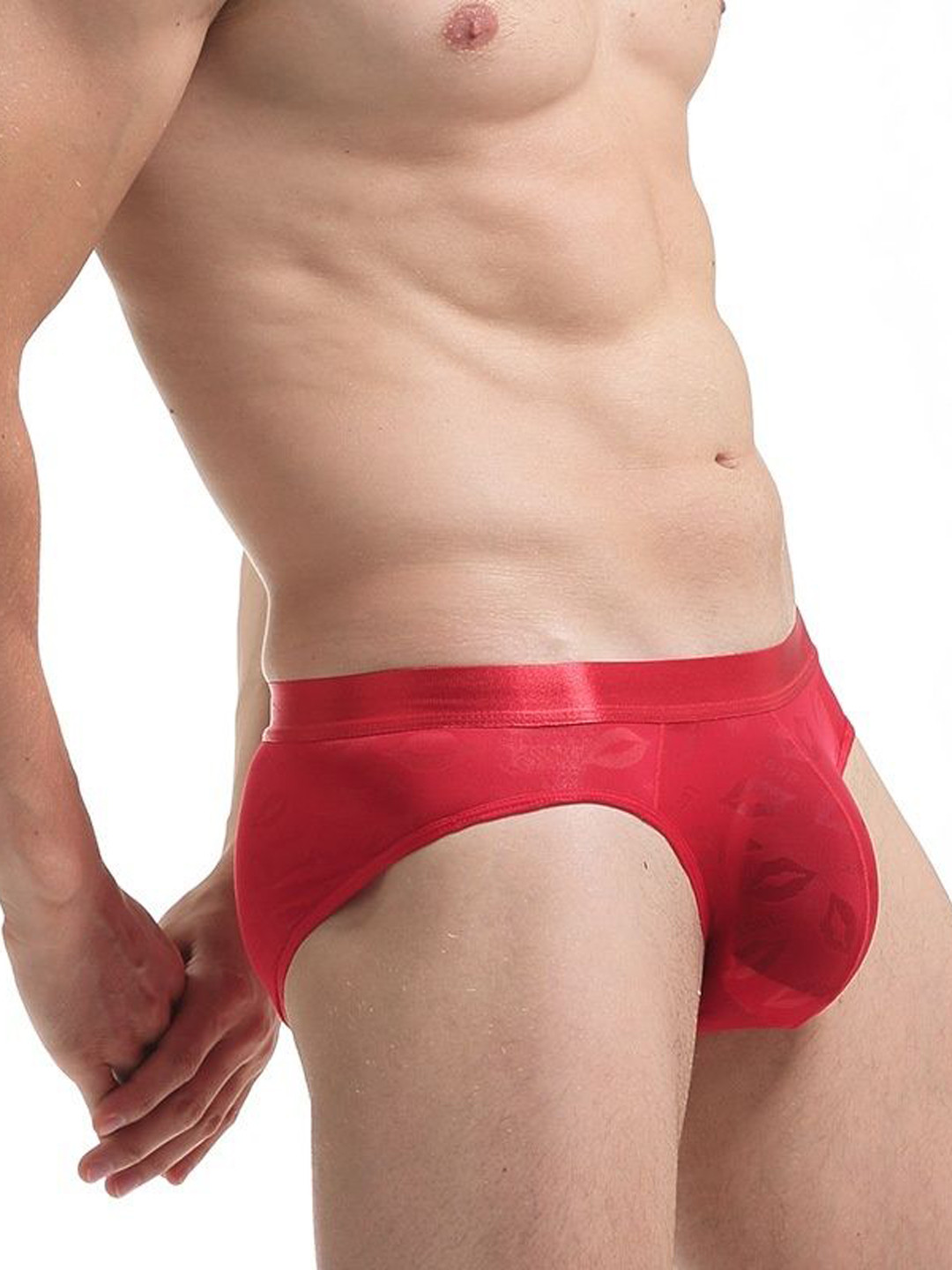 PANTEAZY Men Self Design Basic Briefs KEV-SM02-LIP-BF-R-M