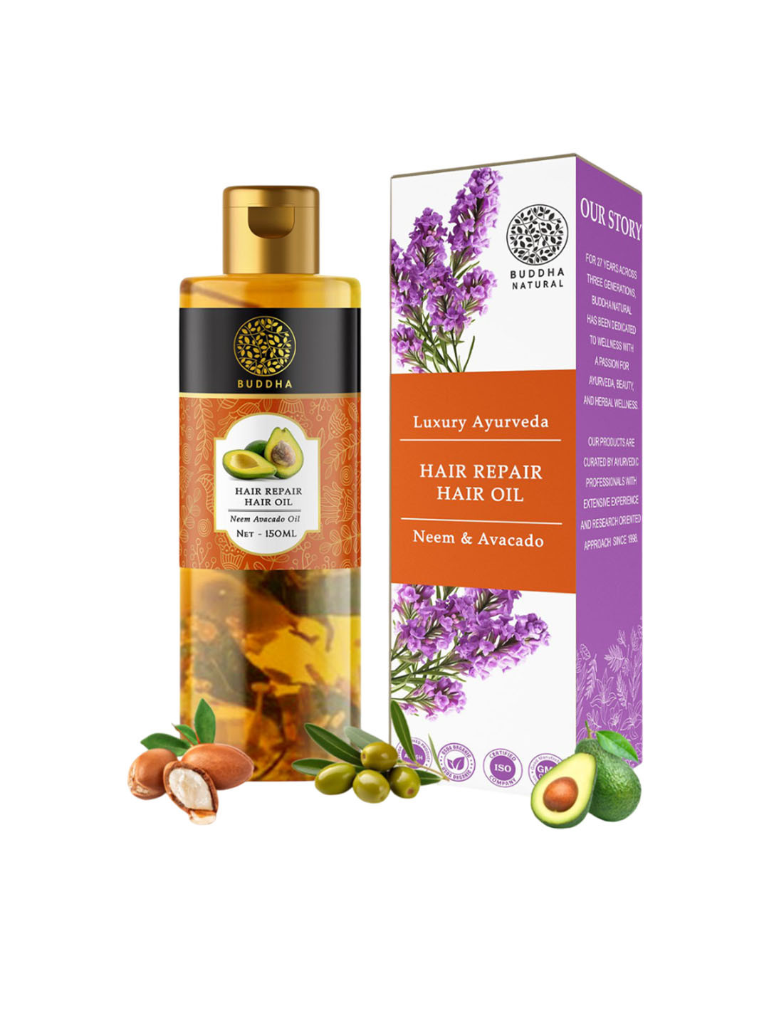 BUDDHA NATURAL Hair Repair Oil-150ml