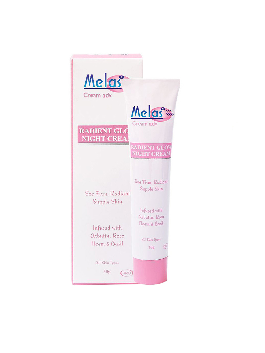 MELAS Night Cream For Lightening Dark Spots & Marks 30 g