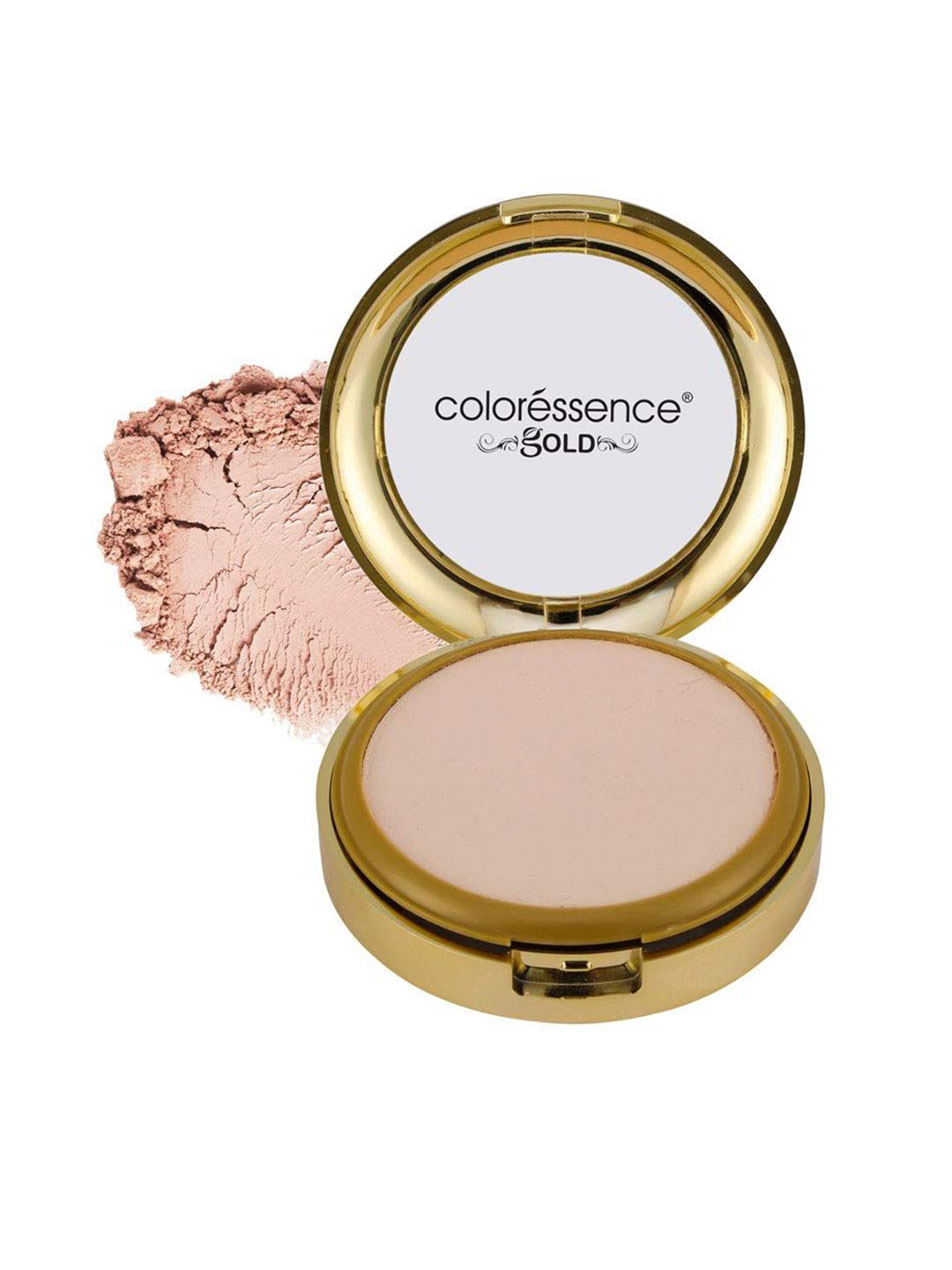 Coloressence Gold Glitterati Compact Powder - 10gm - Blush Matte- GMP-03