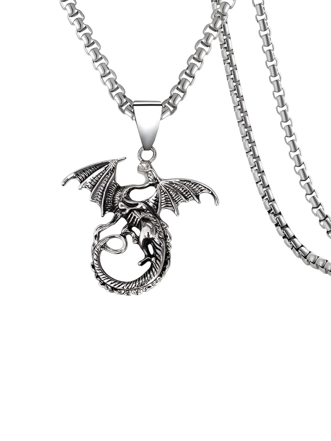 Minprice Silver-Plated Animal Shaped Pendants with Chains