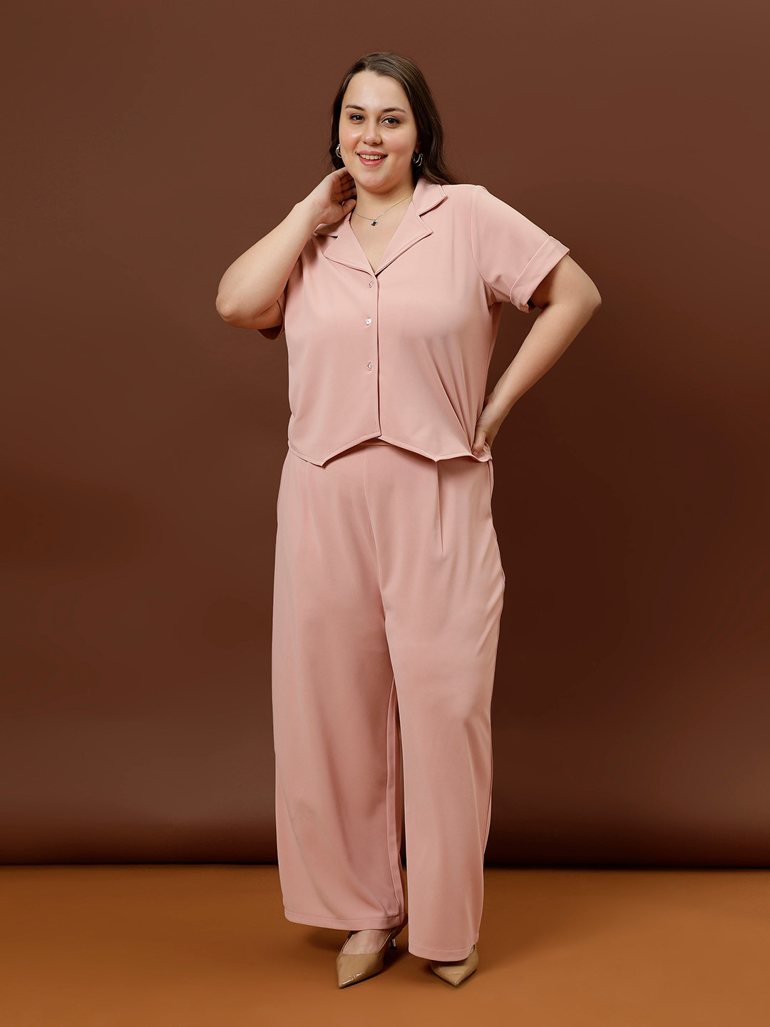 Athena Ample Top With Trouser Co-Ords