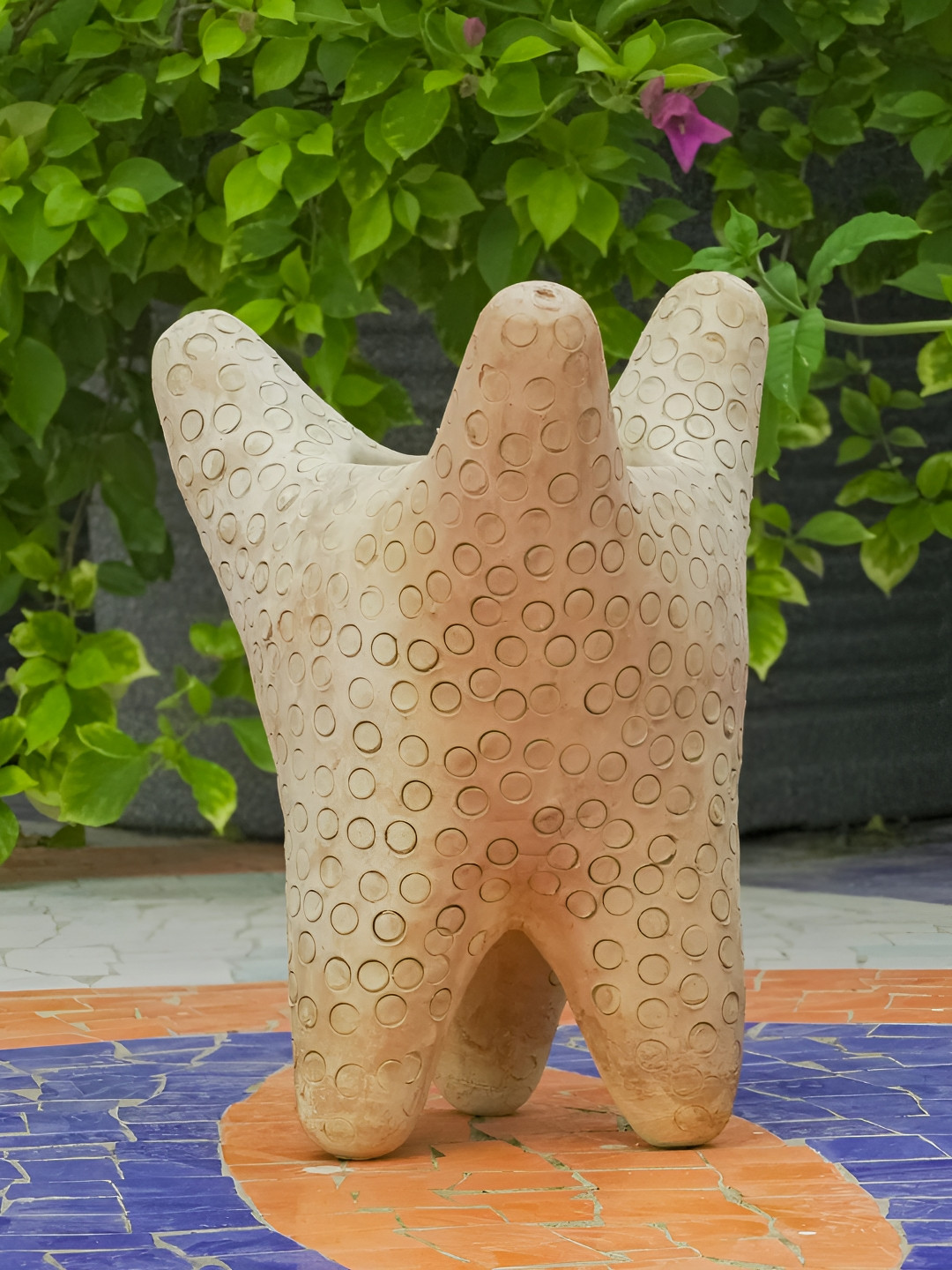 Swadeh Starry Starfish Clay Planter
