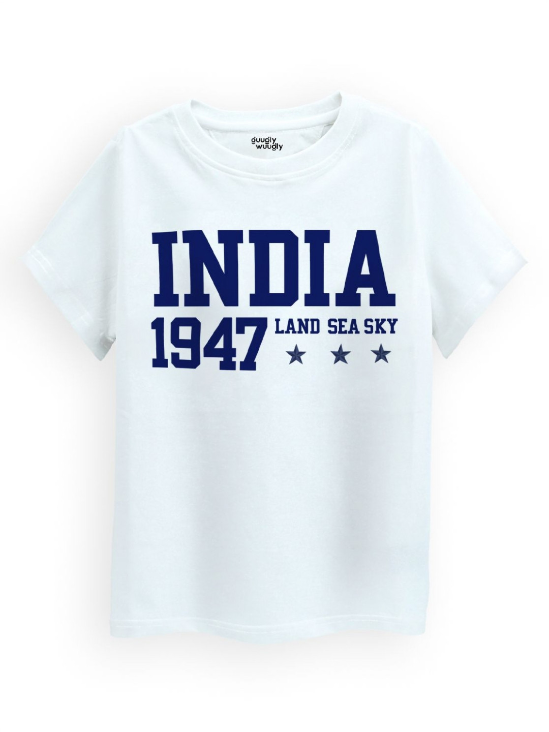 Guugly Wuugly Boys Graphic Printed Round Neck Cotton T-shirt