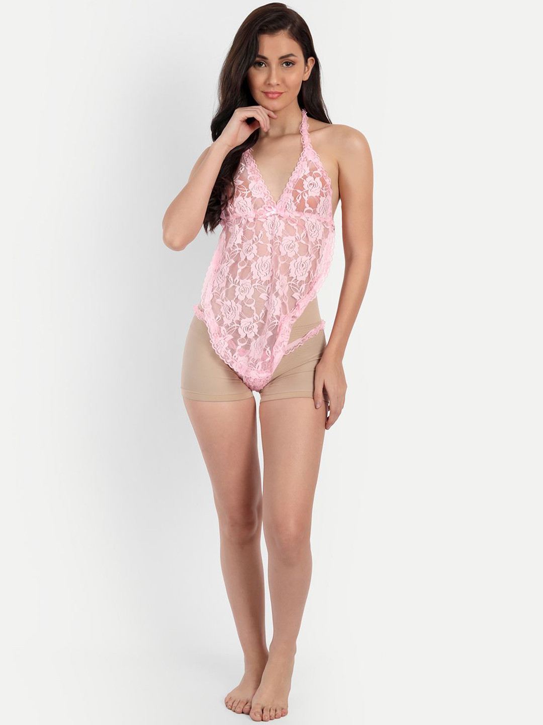 Soft eye Self Design Baby Doll