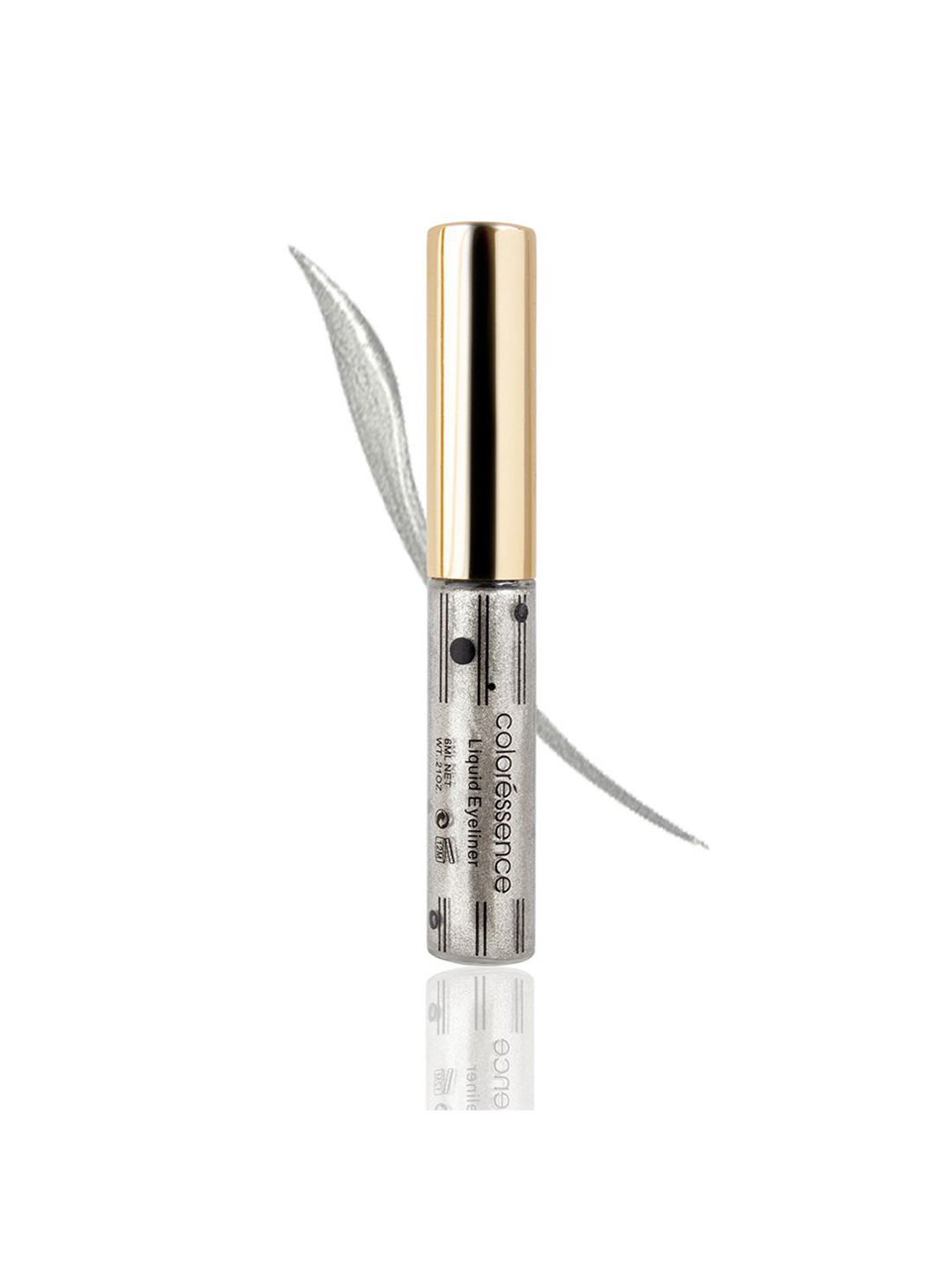 Coloressence Shimmer Gel Eye Liner - 6 ml - Silver