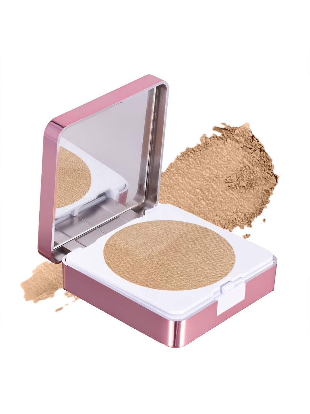 Coloressence Roseate Pro Sheen Chrome Pressed Powder-Golden Ash-10g