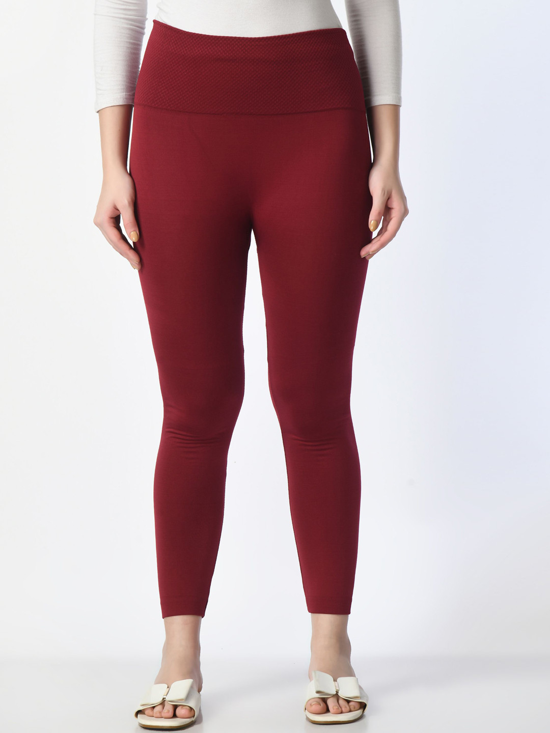 JMT Wear Ankle-Length Fleece Leggings