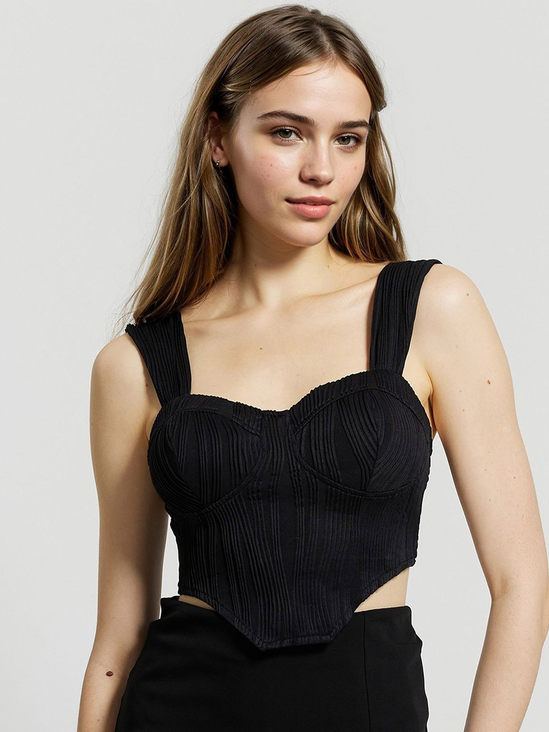 ZYNG Sweetheart Neck Tank Top