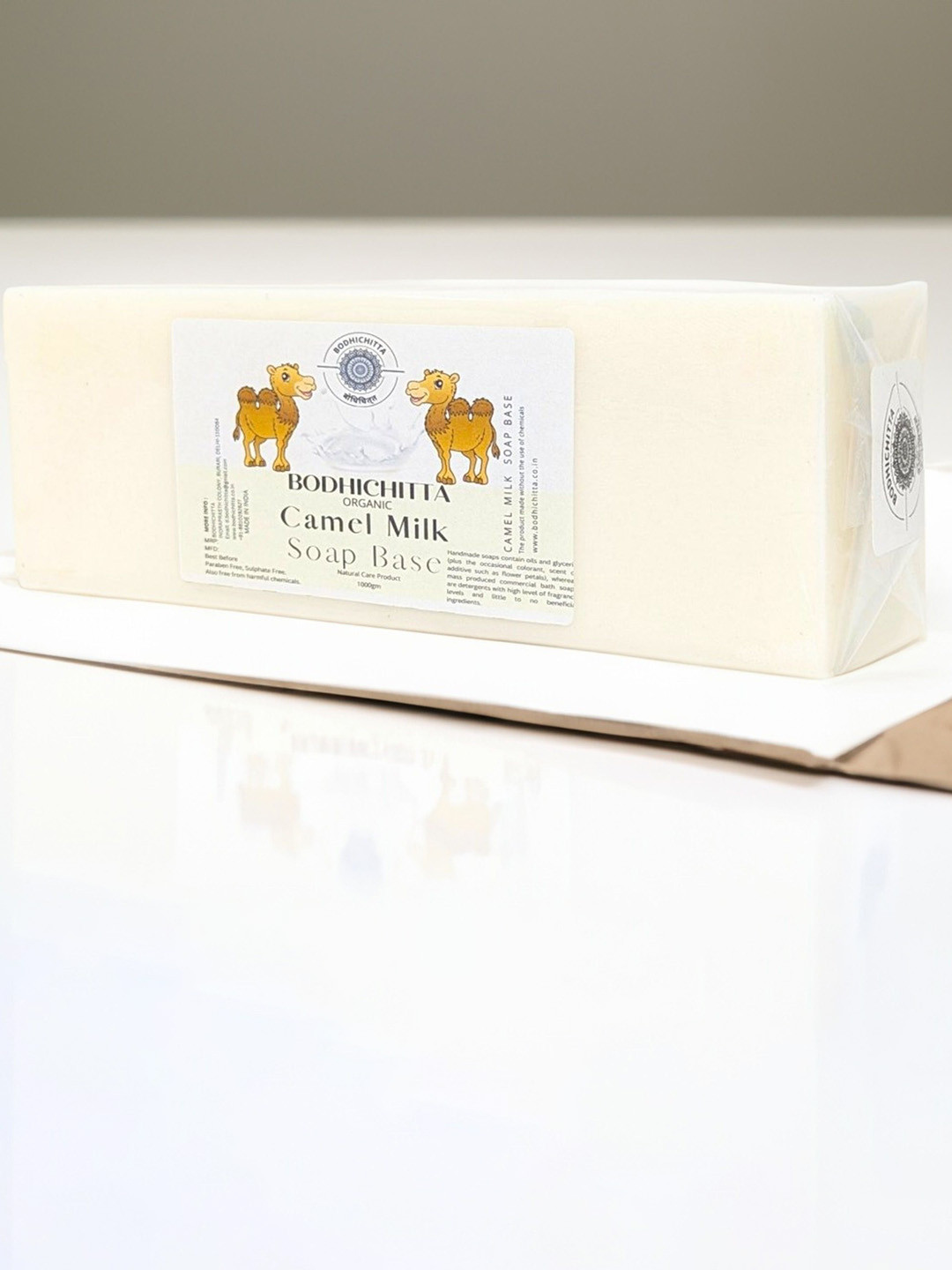 Bodhichitta Camel Milk Melt Soap Base-1kg