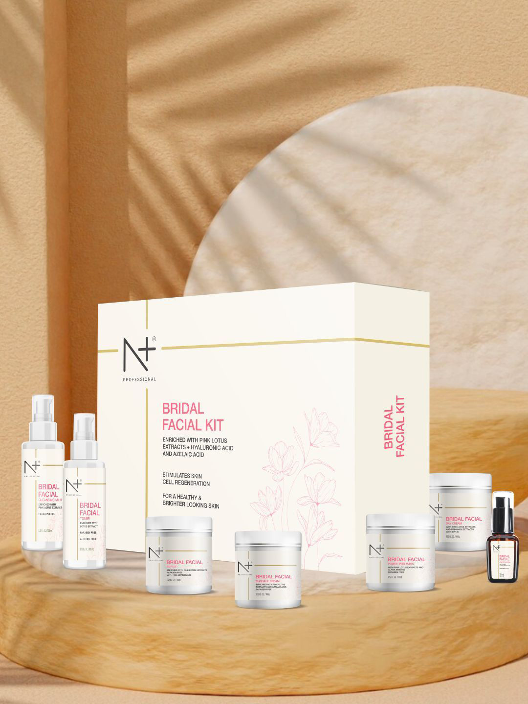 N Plus Professional 7 Step Bridal Facial Kit- 630g