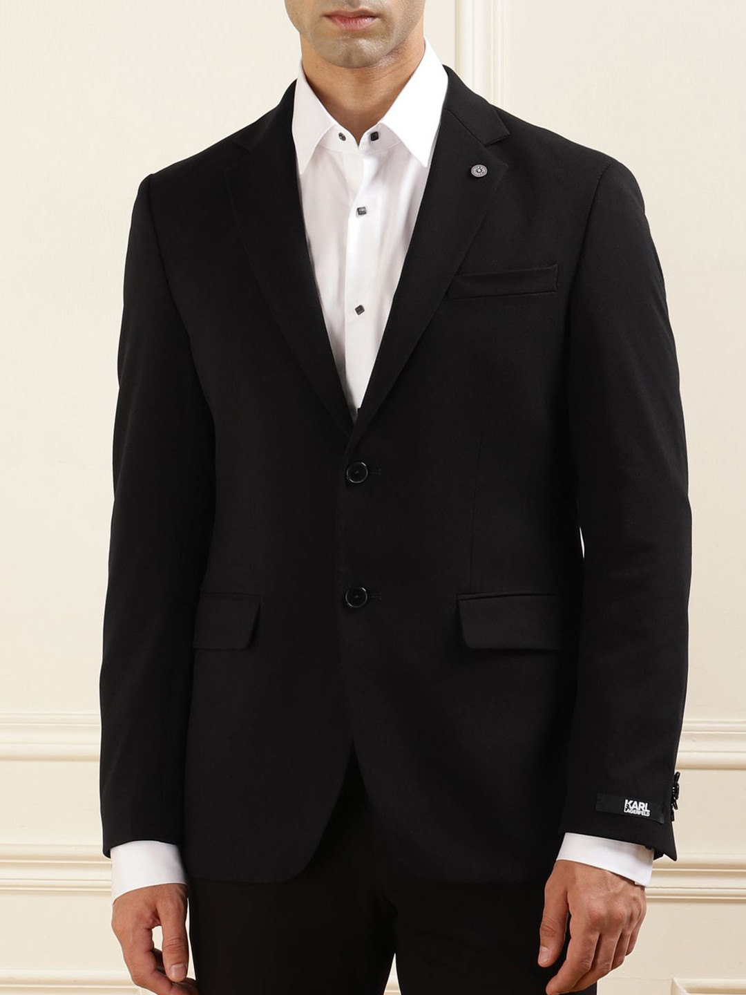 Karl Lagerfeld Slim-Fit Single-Breasted Formal Blazers