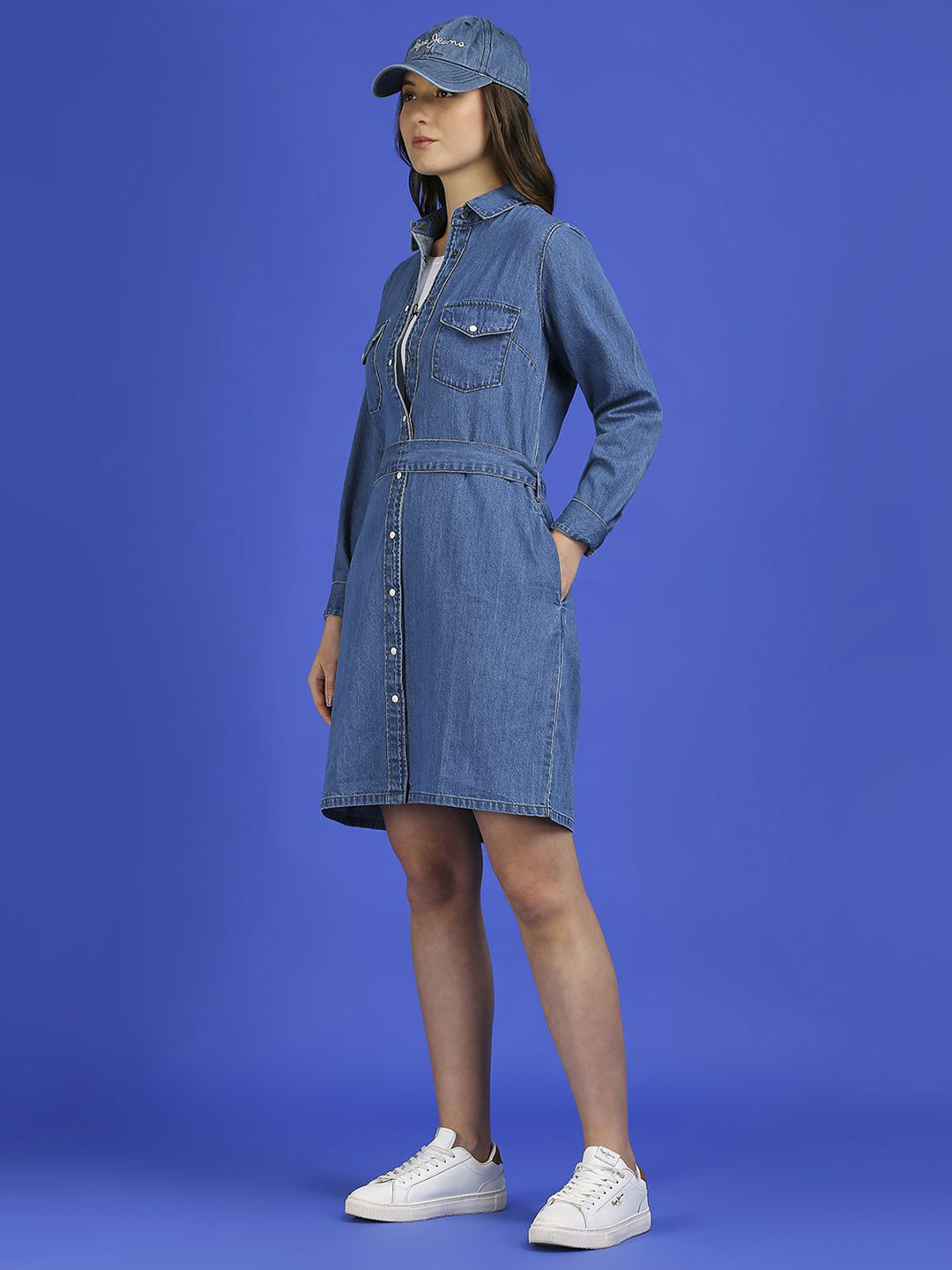 Pepe Jeans A-Line Maxi Dress