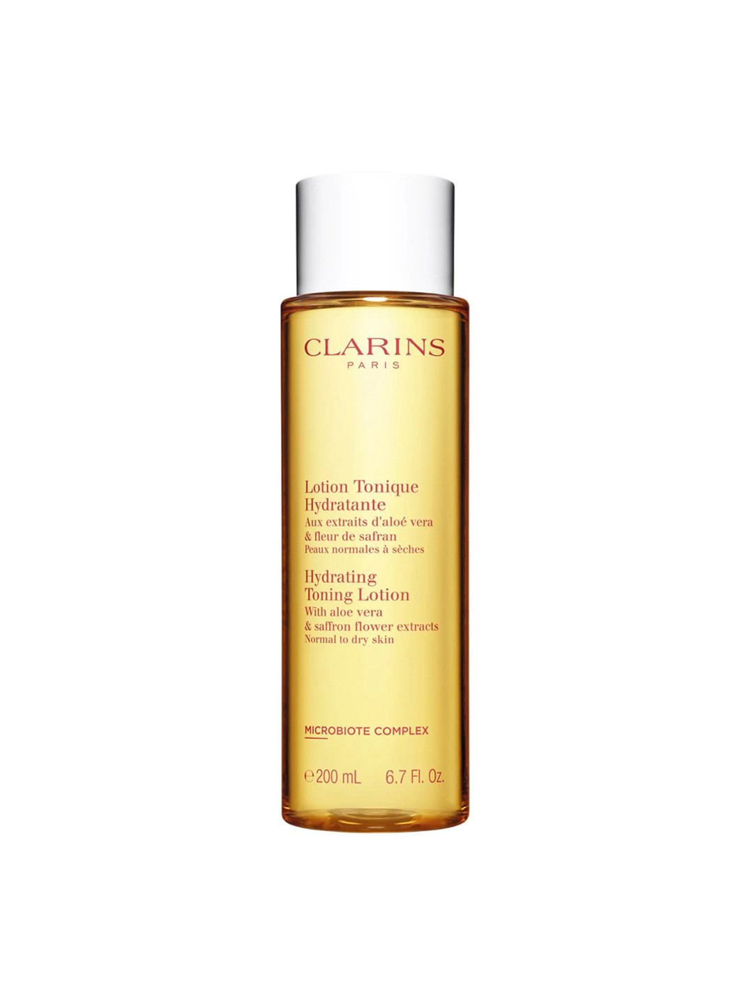 CLARINS Hydrating Toning Lotion with Aloe Vera & Saffron Flower Extracts - 200 ml