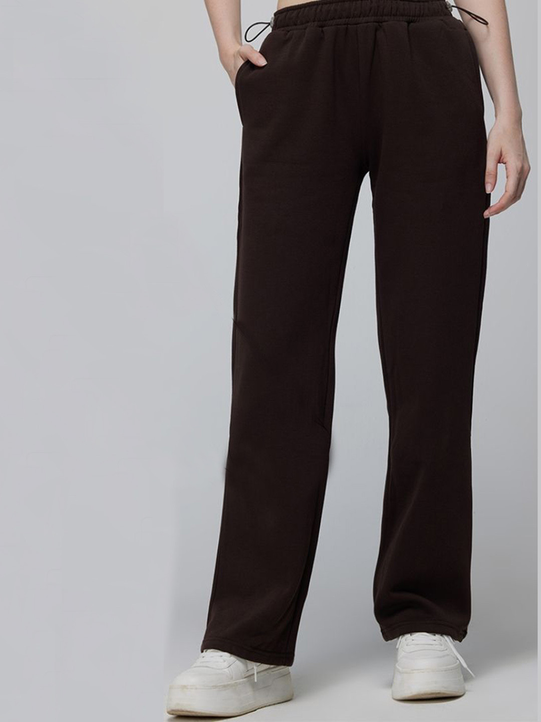 Cava Brown Relaxed Wide Leg Pants