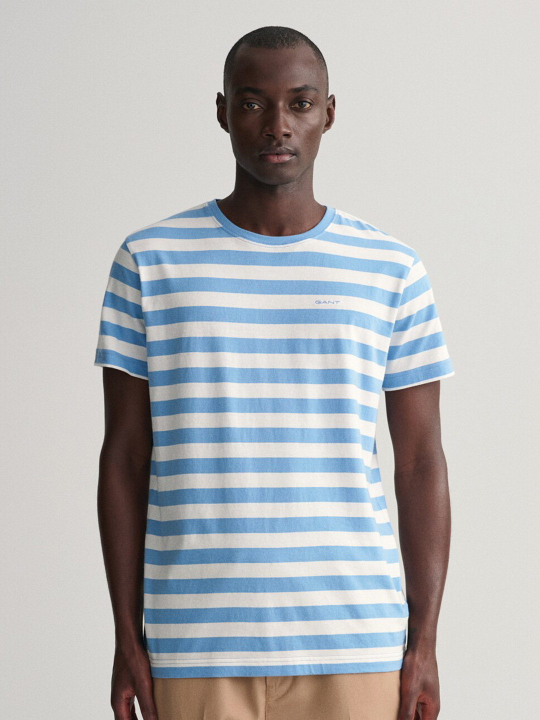 GANT Striped Cotton T-shirt