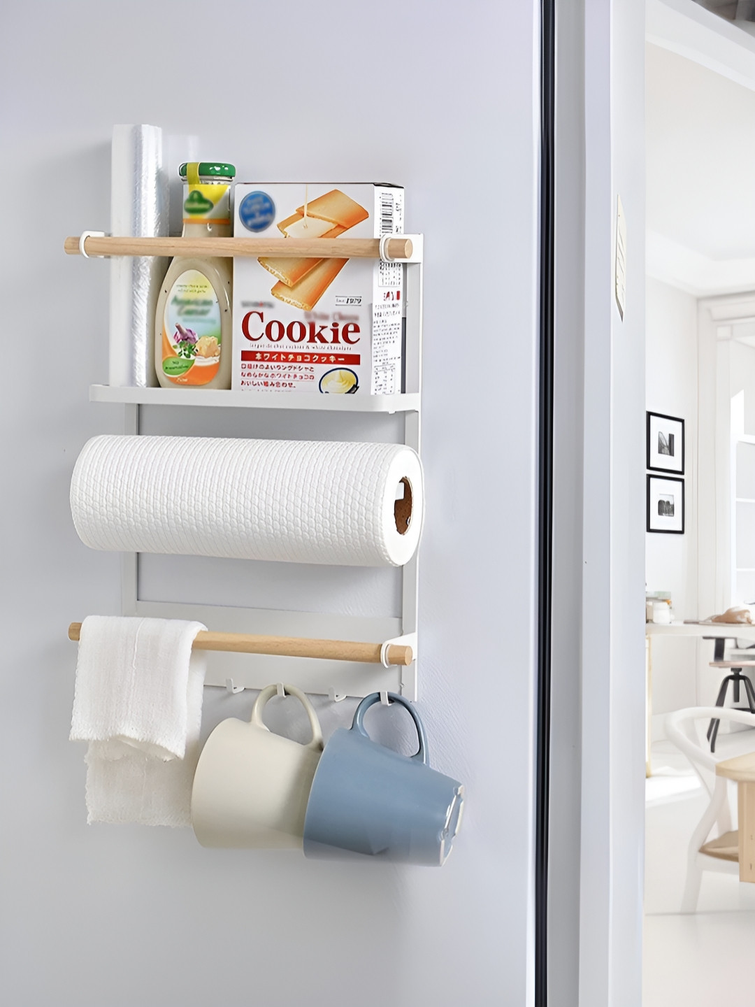 UMAI White Multilayer Storage Rack