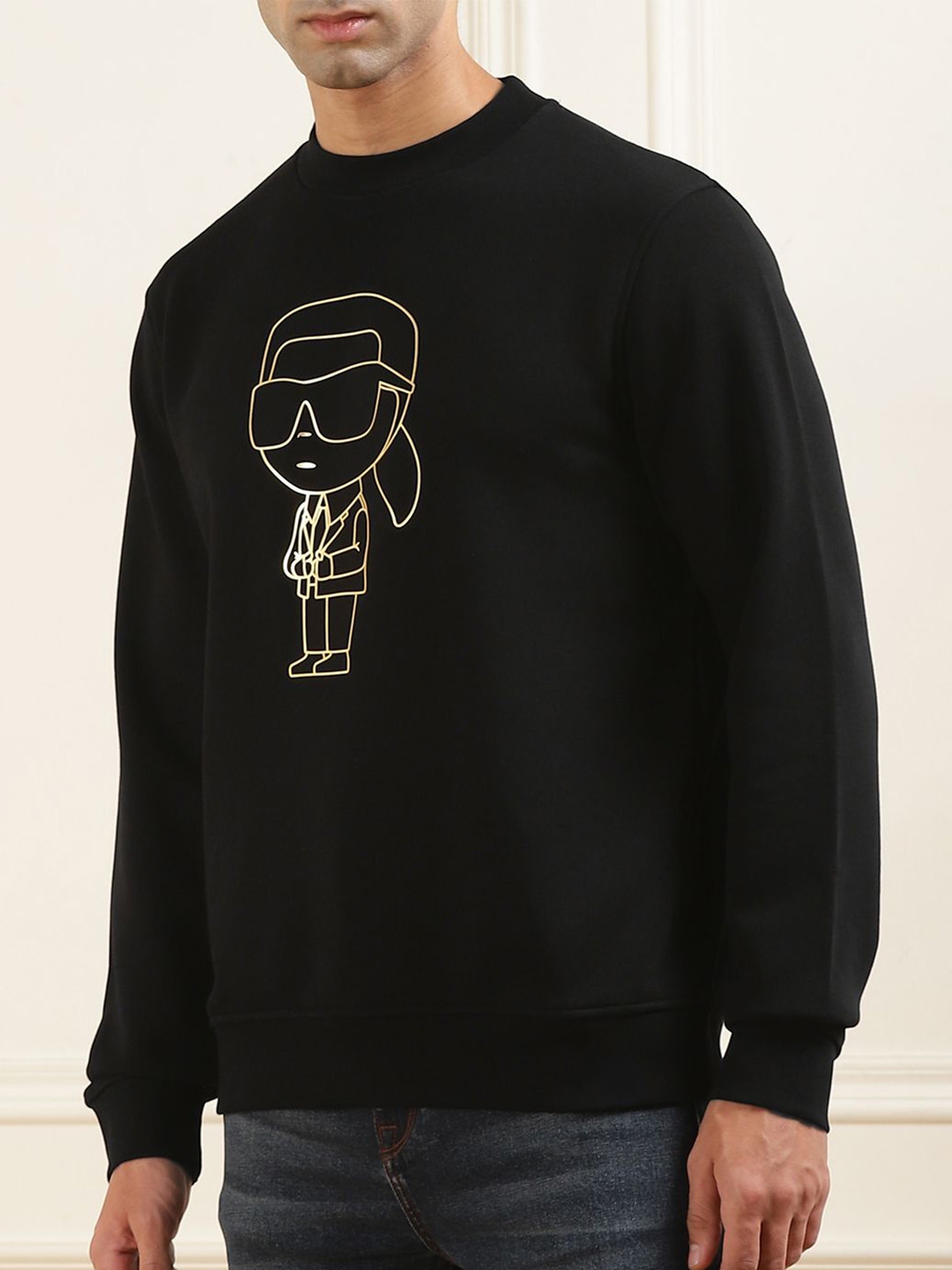 Karl lagerfeld sweatshirt mens best sale