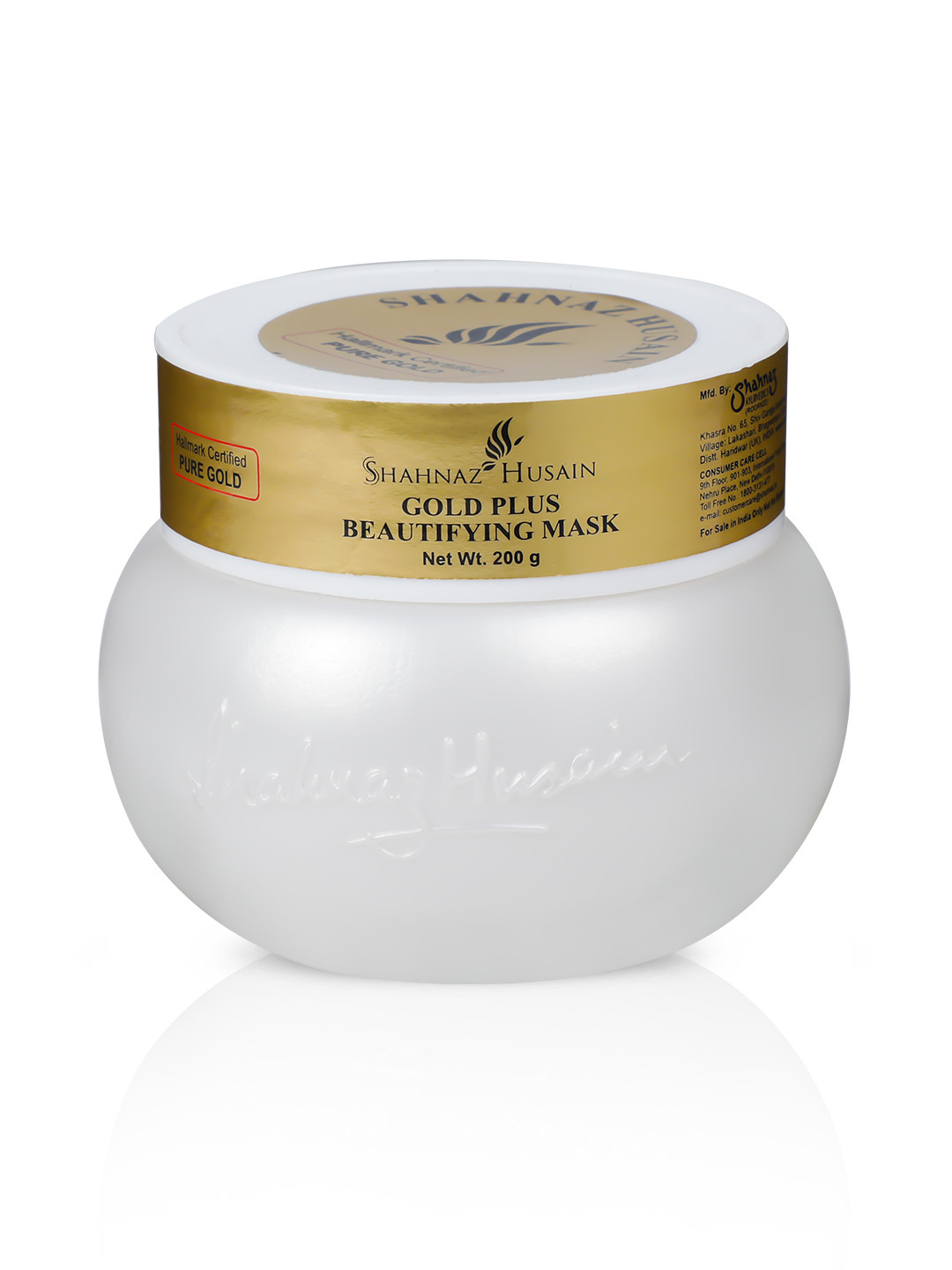 Shahnaz Husain Gold Plus Beautifying Mask - 200 g
