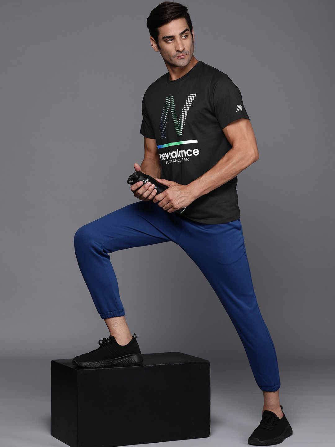 New Balance Logo Print Running T-shirt