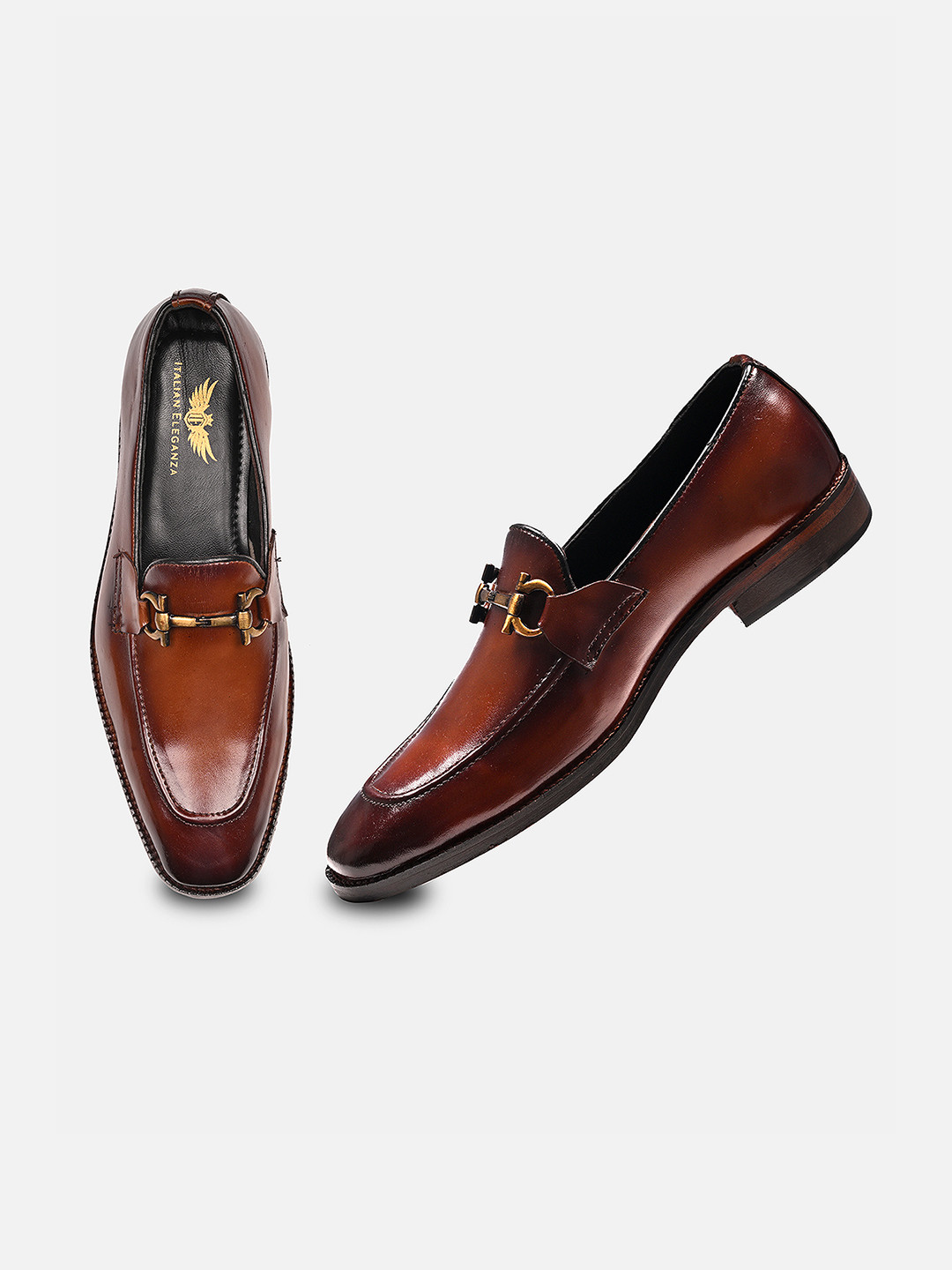 ITALIAN ELEGANZA Men Leather Formal Brogues