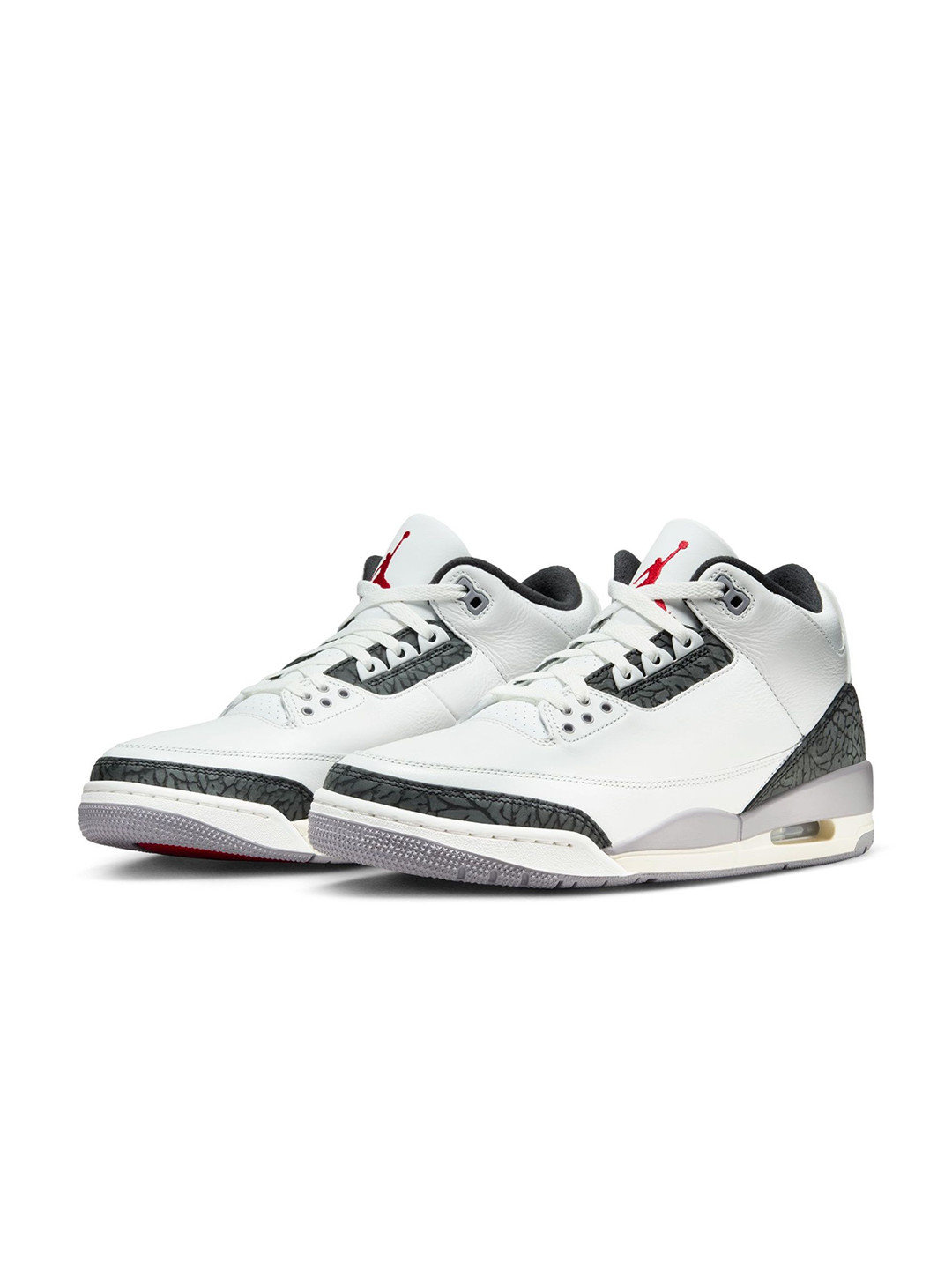 Nike Men Air Jordan 3 Retro 'Cement Grey' Shoes