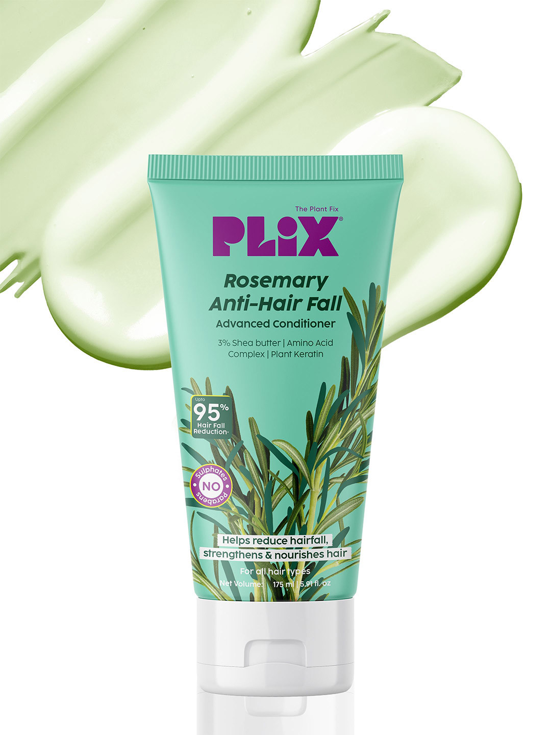 PLIX THE PLANT FIX Rosemary Advanced Anti Hair Fall Conditioner With Keratin - 175 ml