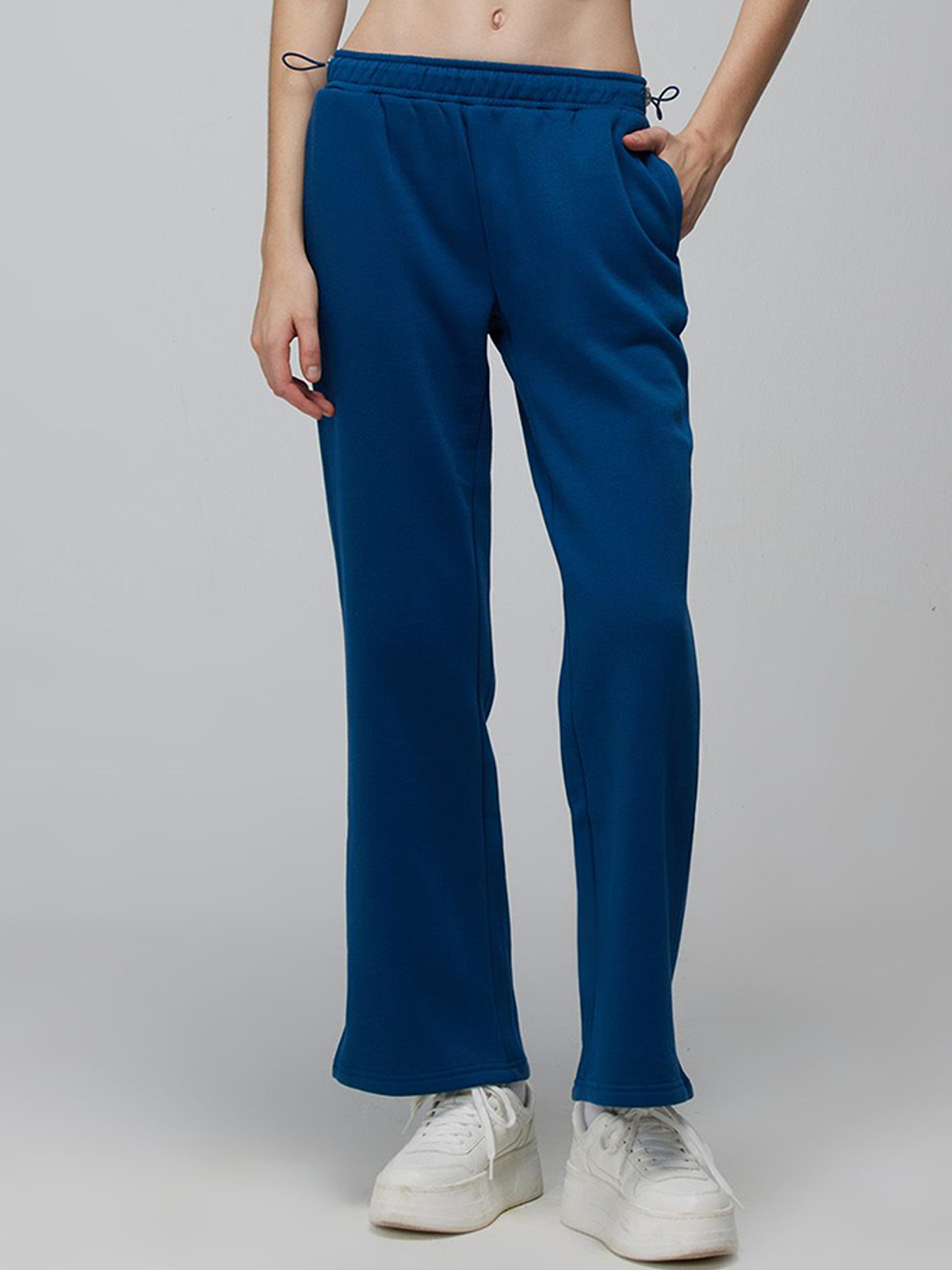 Cava Blue Relaxed Wide Leg Pants