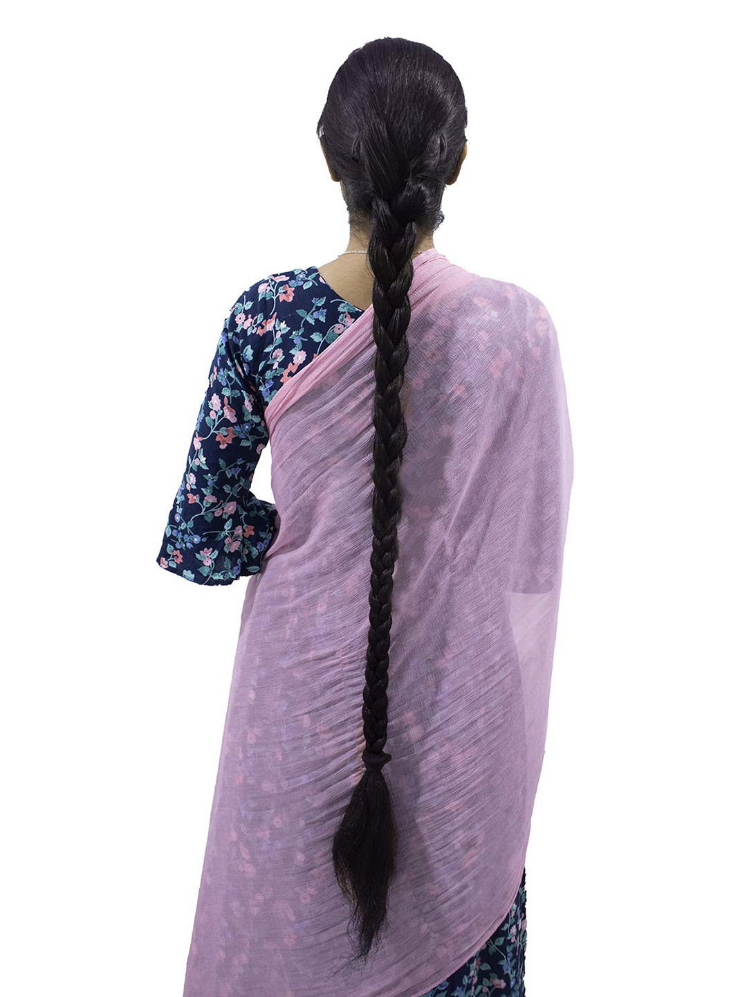 D-Divine Hair Parandi Choti Extension- Black