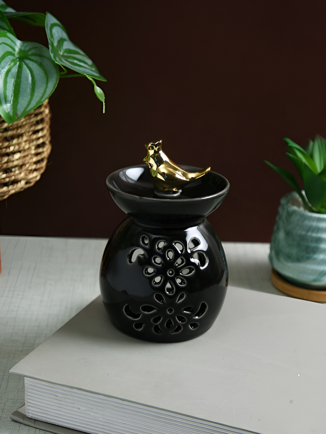 TAYHAA Black Candle Holder