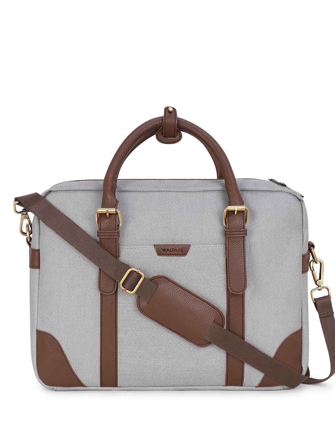 Walrus Unisex Textured Laptop Bag