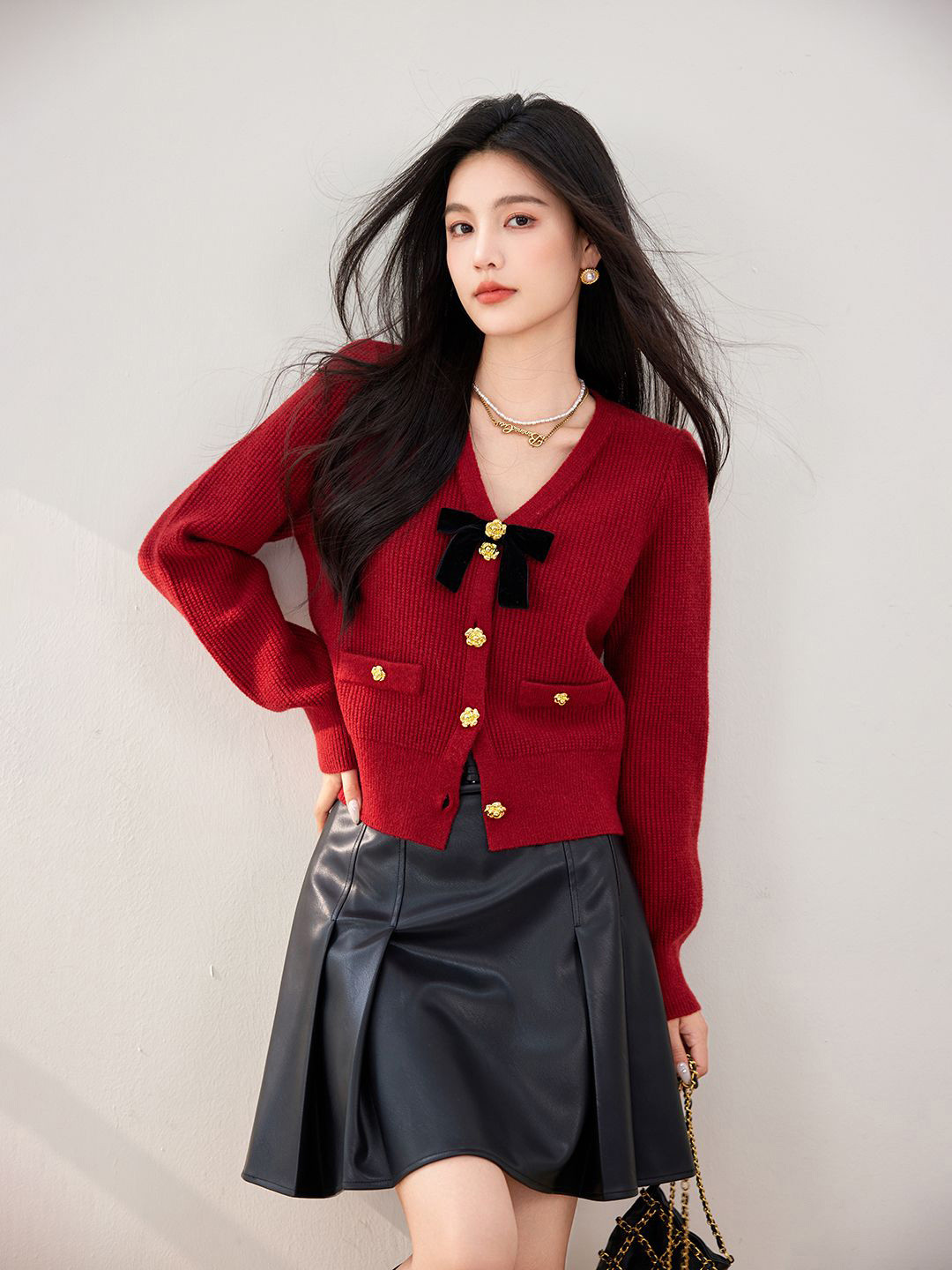 JC Collection Women Striped Cardigan