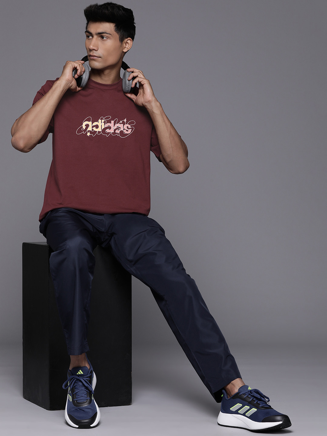 ADIDAS Illustration Lin Printed T-shirt