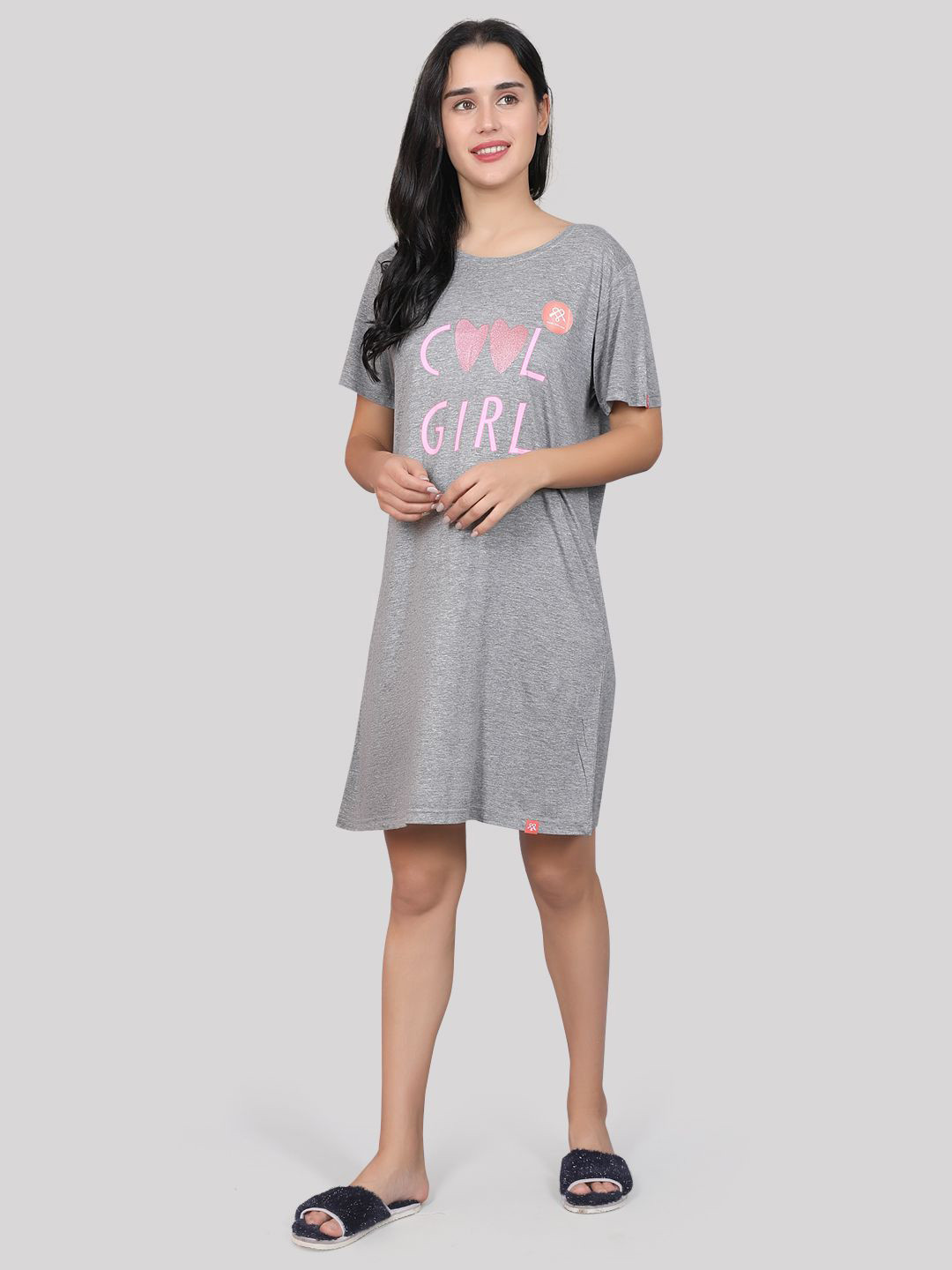 evolove Printed Nightdress