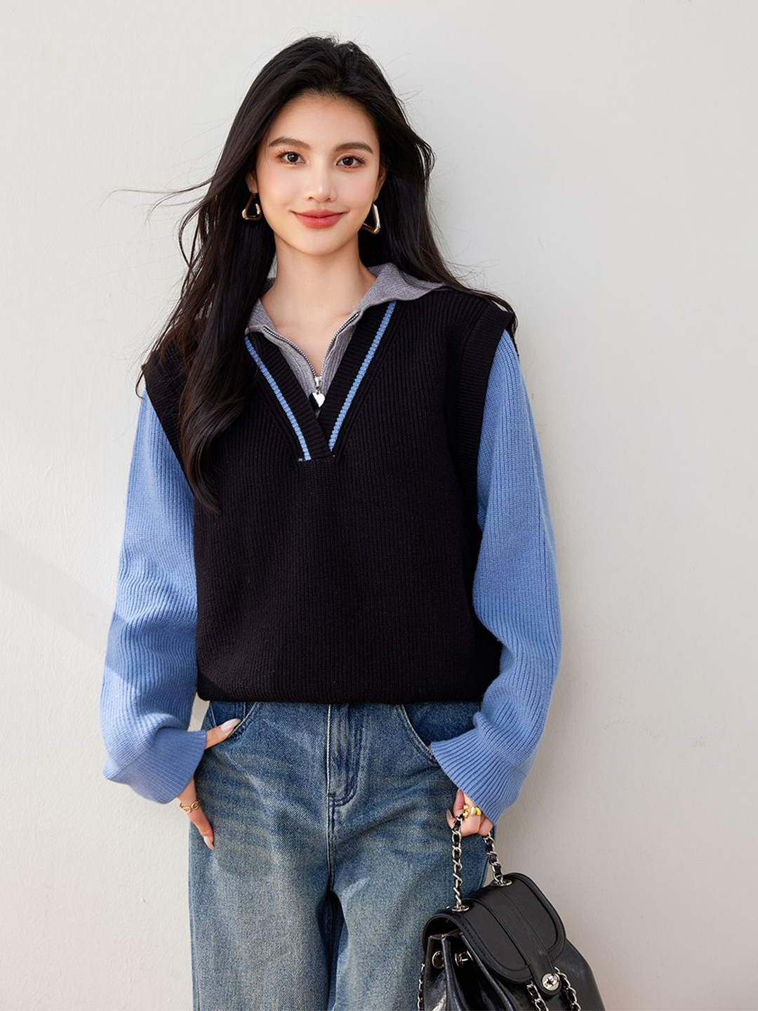 JC Collection Women Sweater Vest