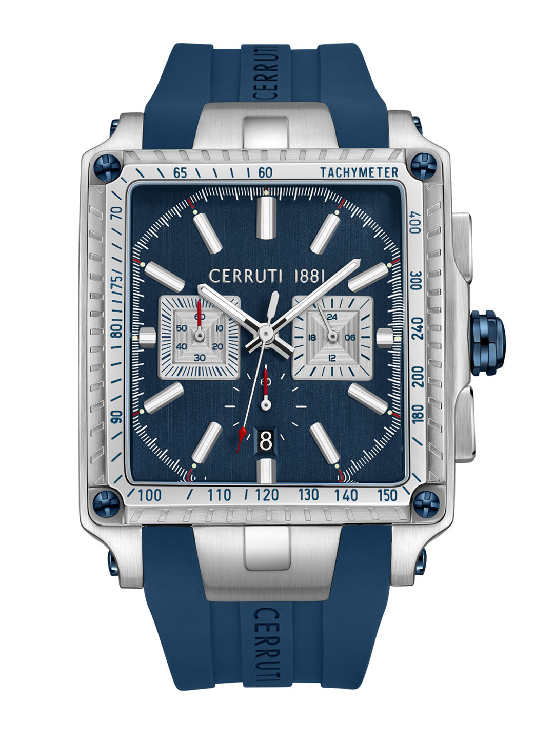 Cerruti 1881 Men Embellished Dial & Bracelet Style Straps Analogue Watch CECIWGO0018807W