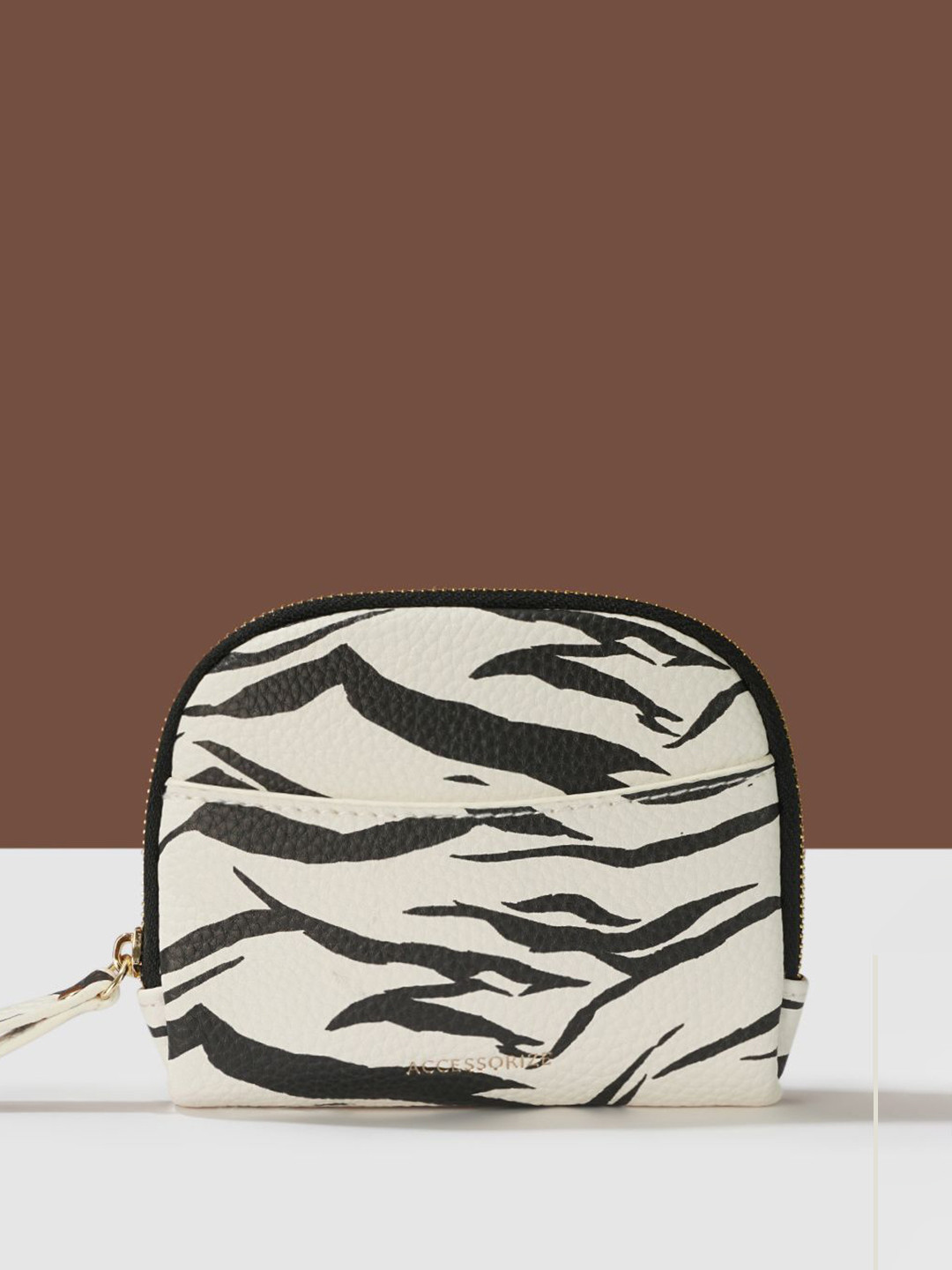 Accessorize Women  Zebra Print Coin Purse
