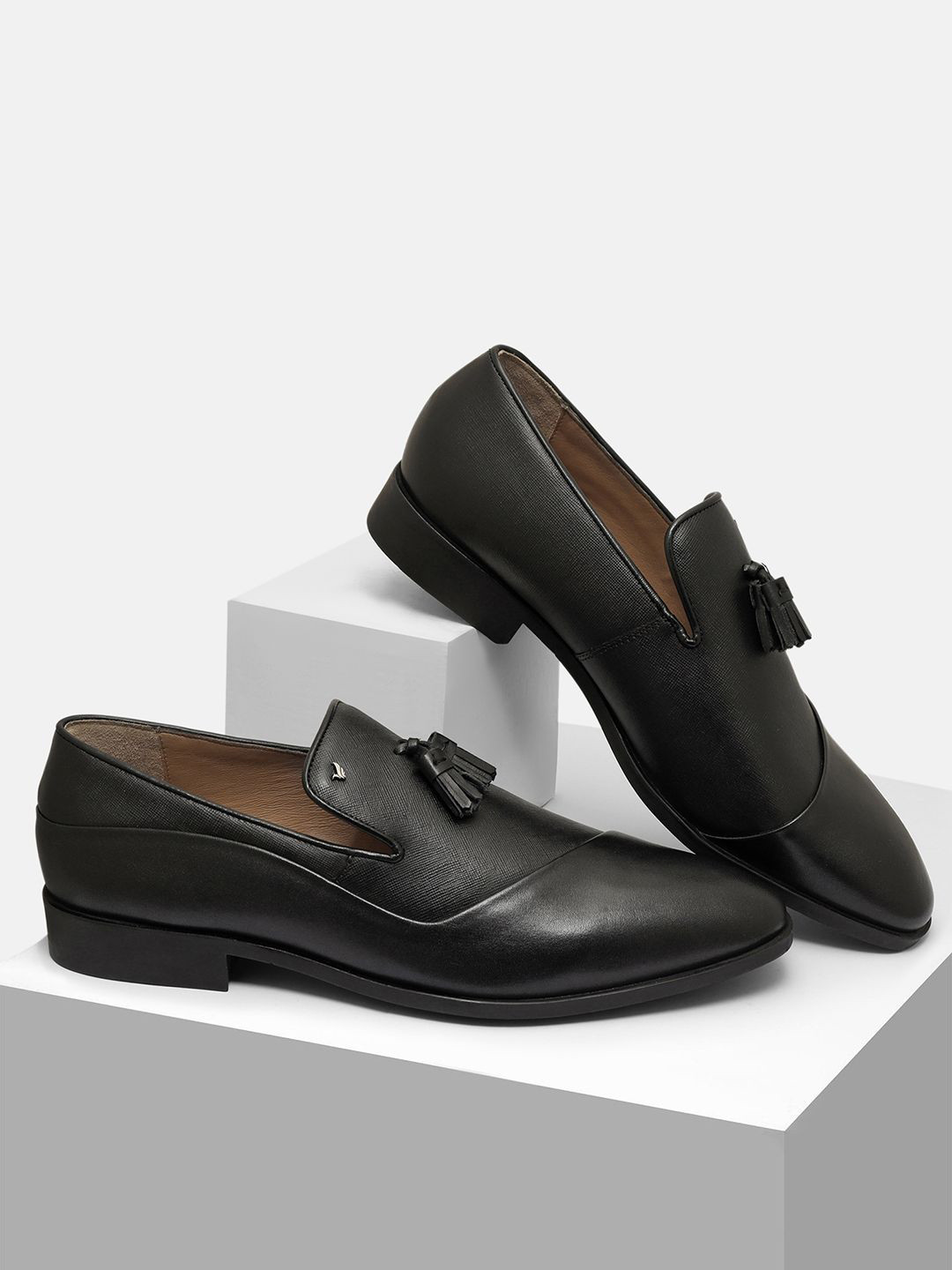 Blackberrys Men Leather Formal Slip-Ons