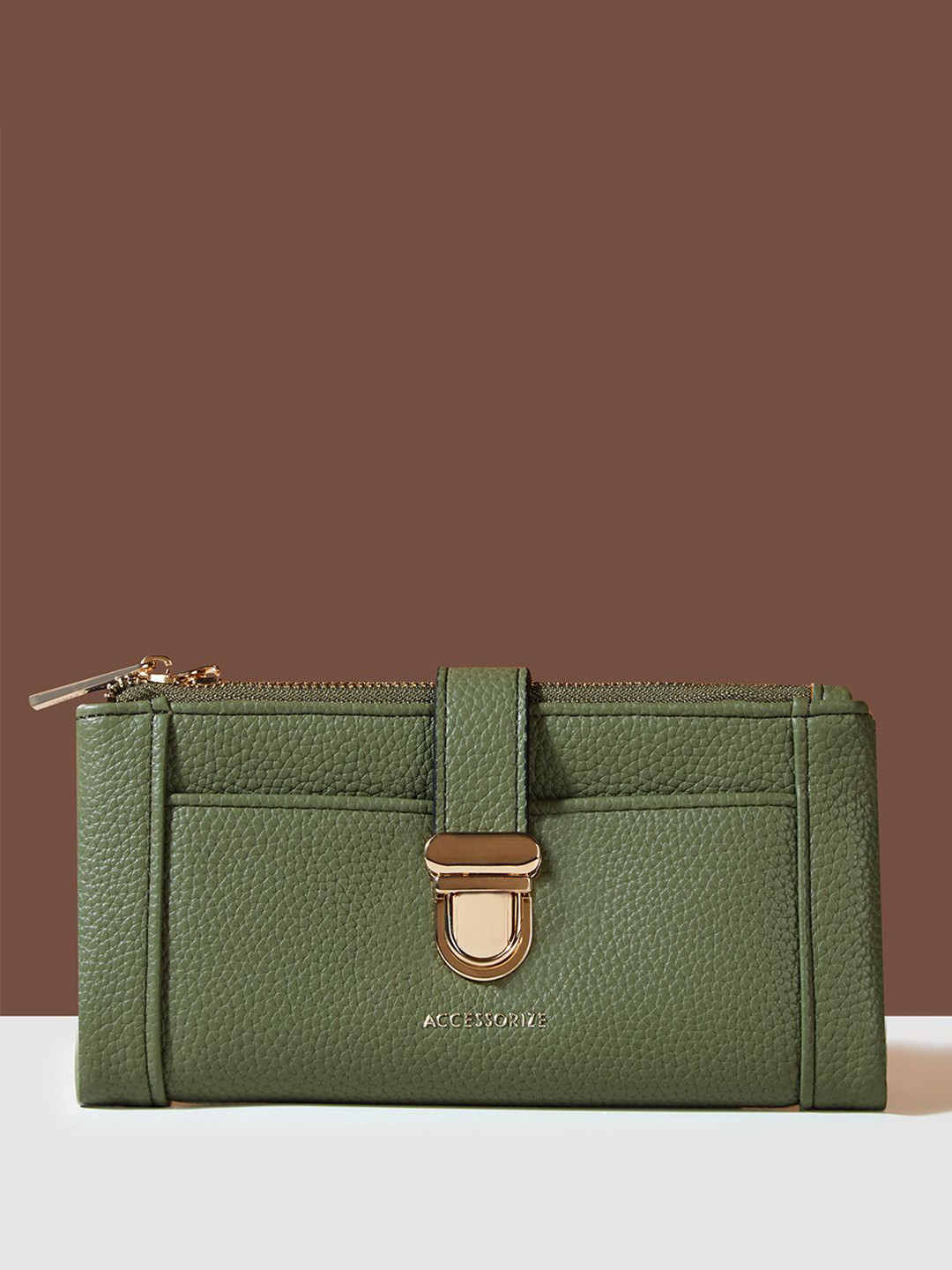 Accessorize Women Push Lock Wallet