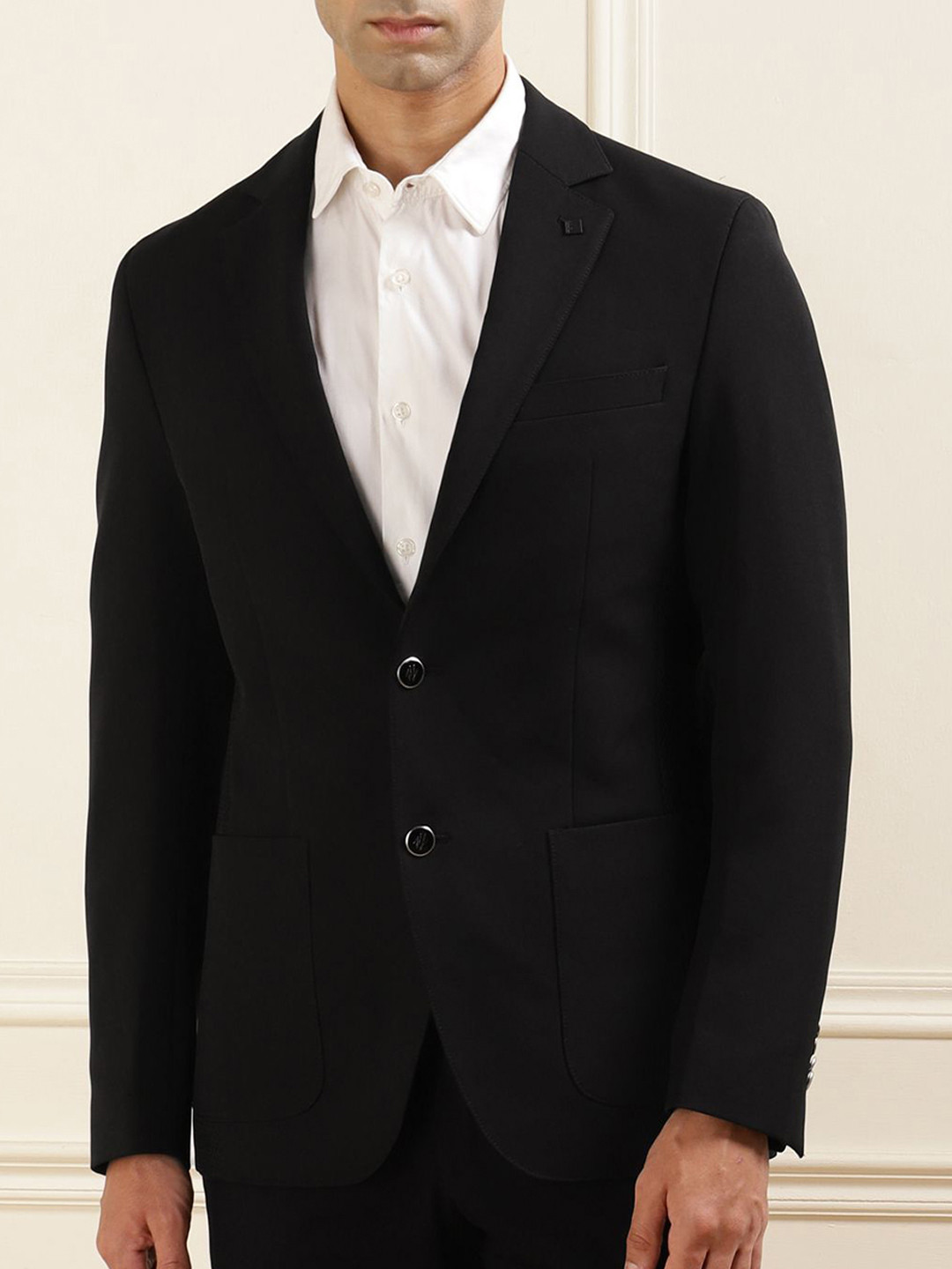 Karl Lagerfeld Men Single-Breasted Blazer