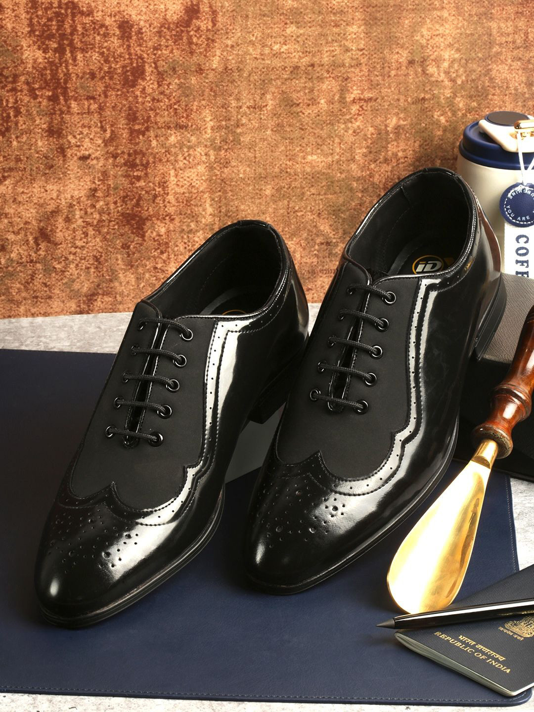 ID Men Formal Lace-Up Oxfords