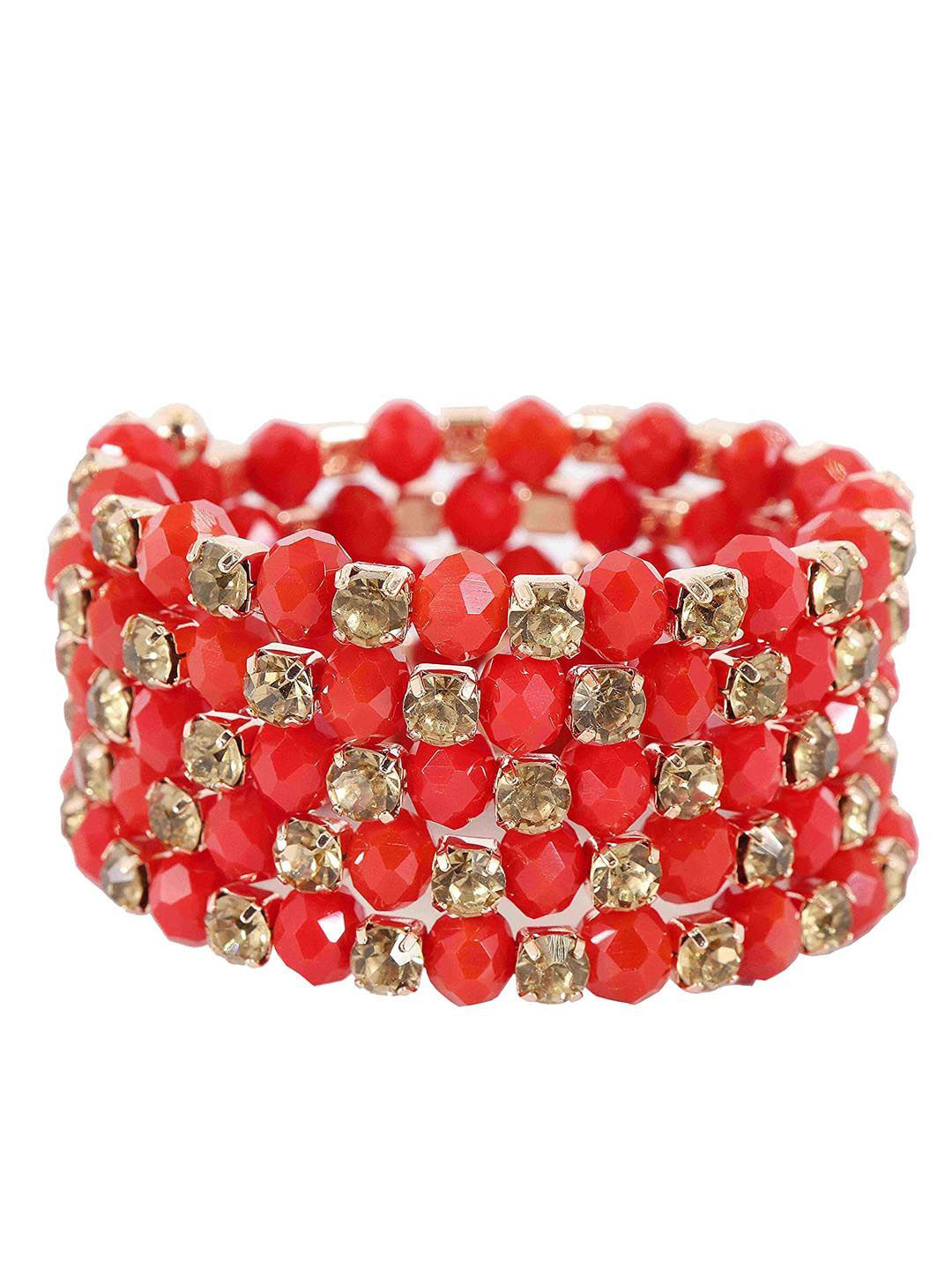 ZULKA Women Handcrafted Bangle-Style Bracelet