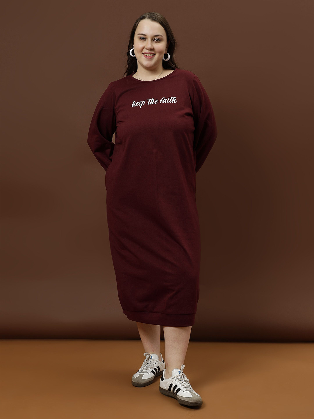 Athena Ample T-shirt Midi Dress