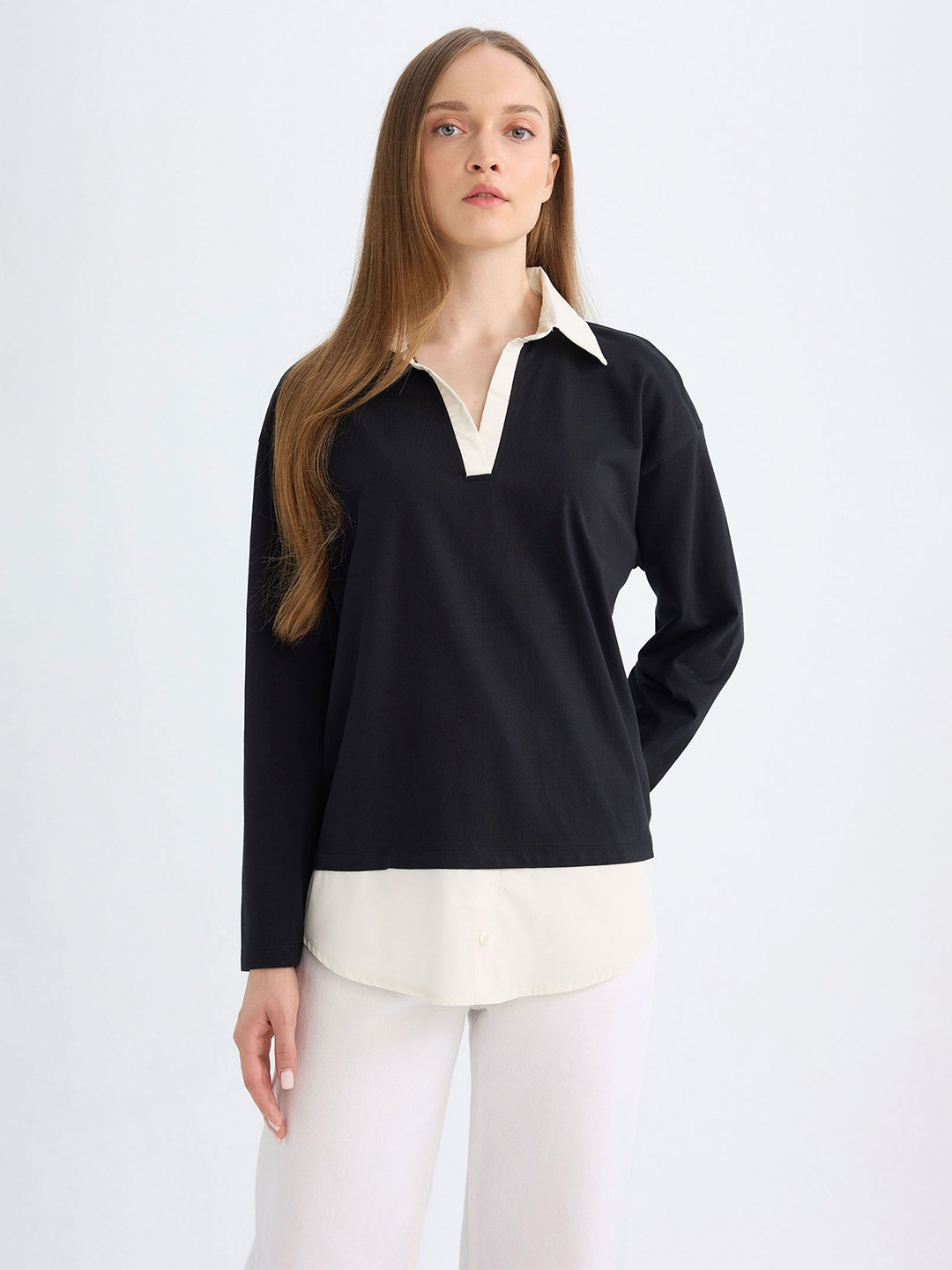 DeFacto Pure Cotton Long Sleeve Sweaters